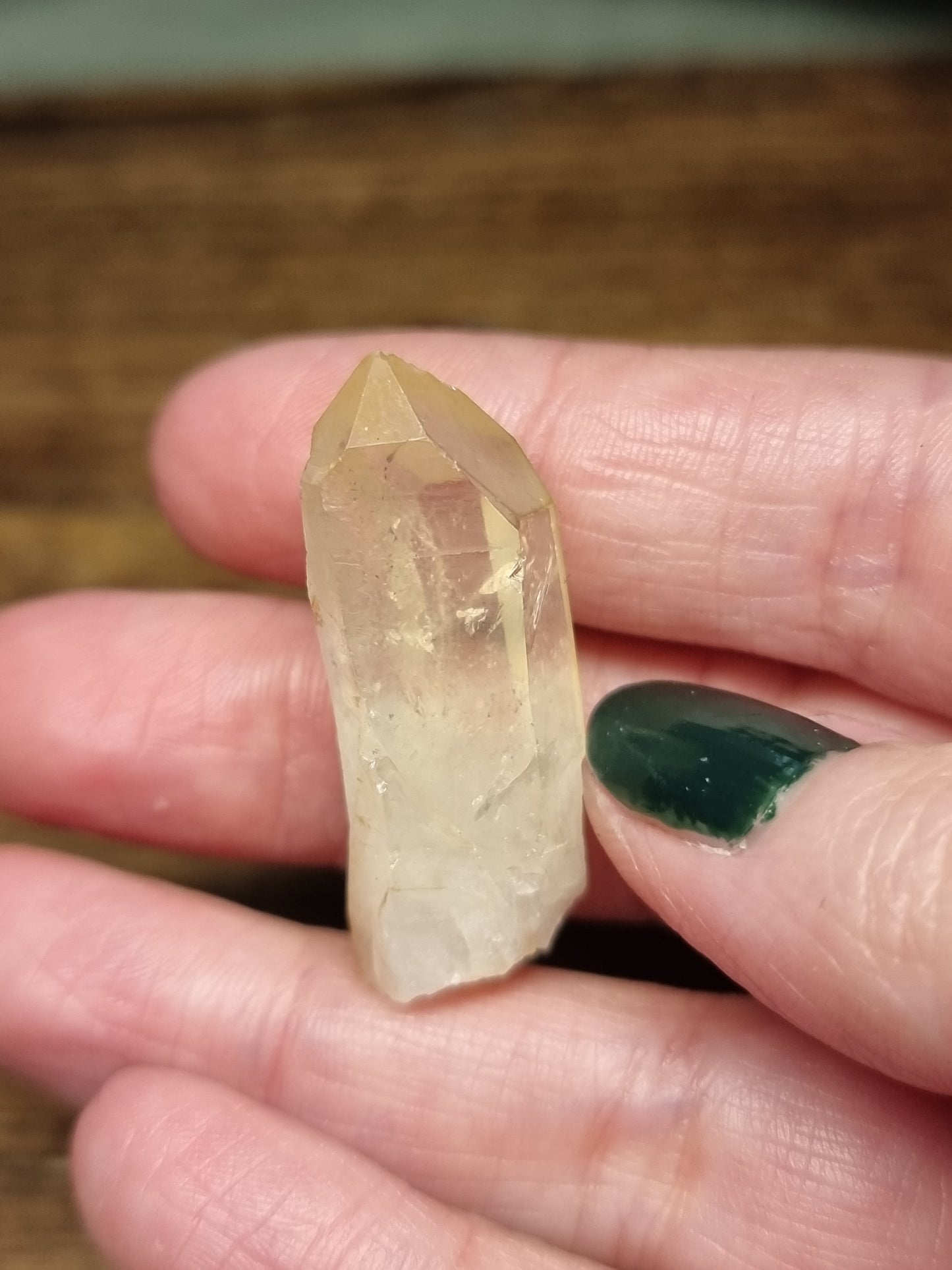 Tangerine quartz points