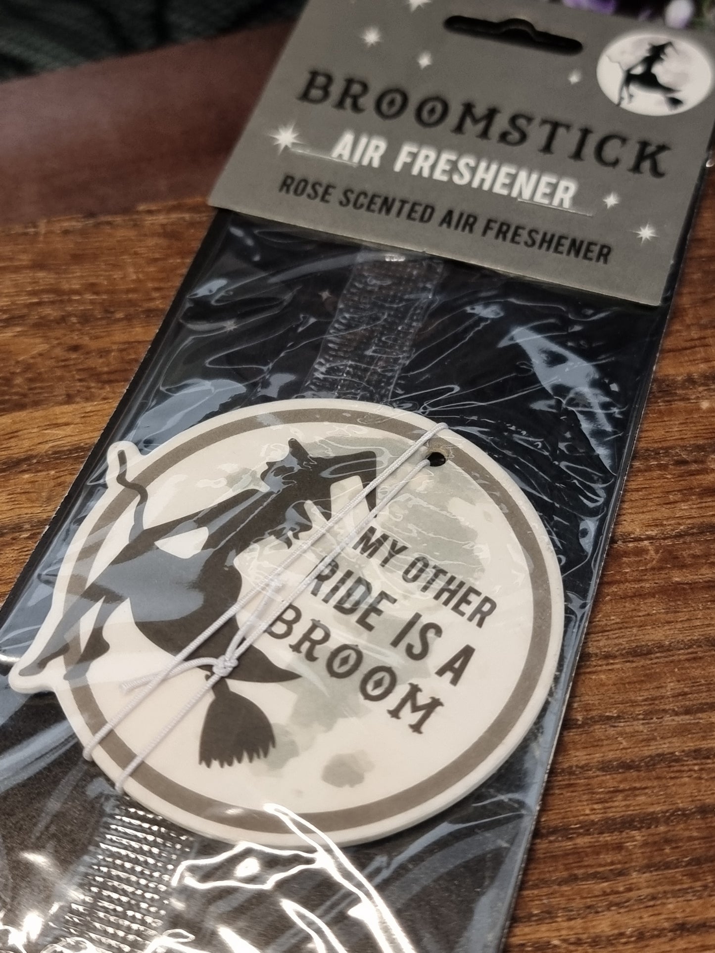 Broomstick air freshener