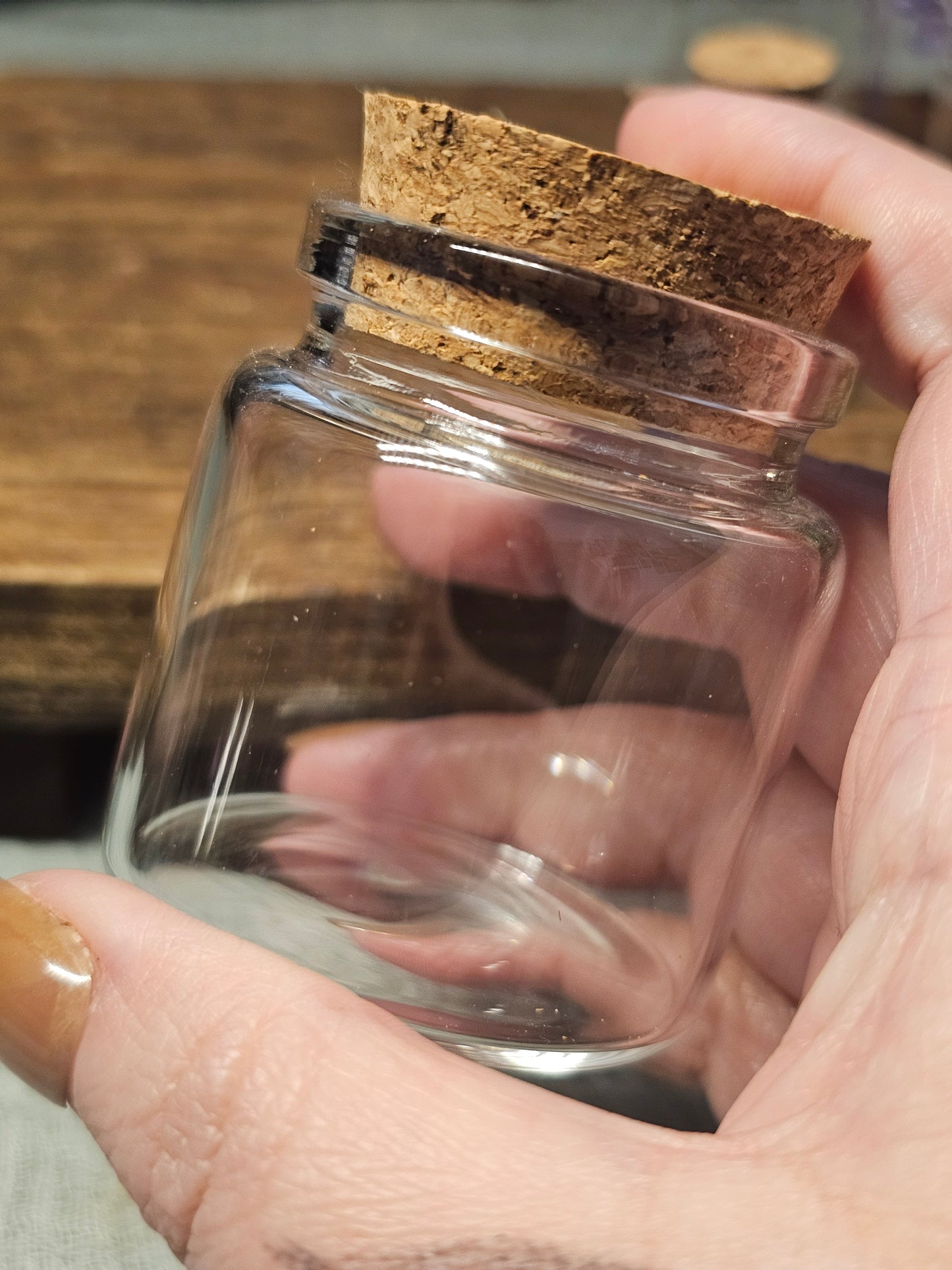 Glass jars