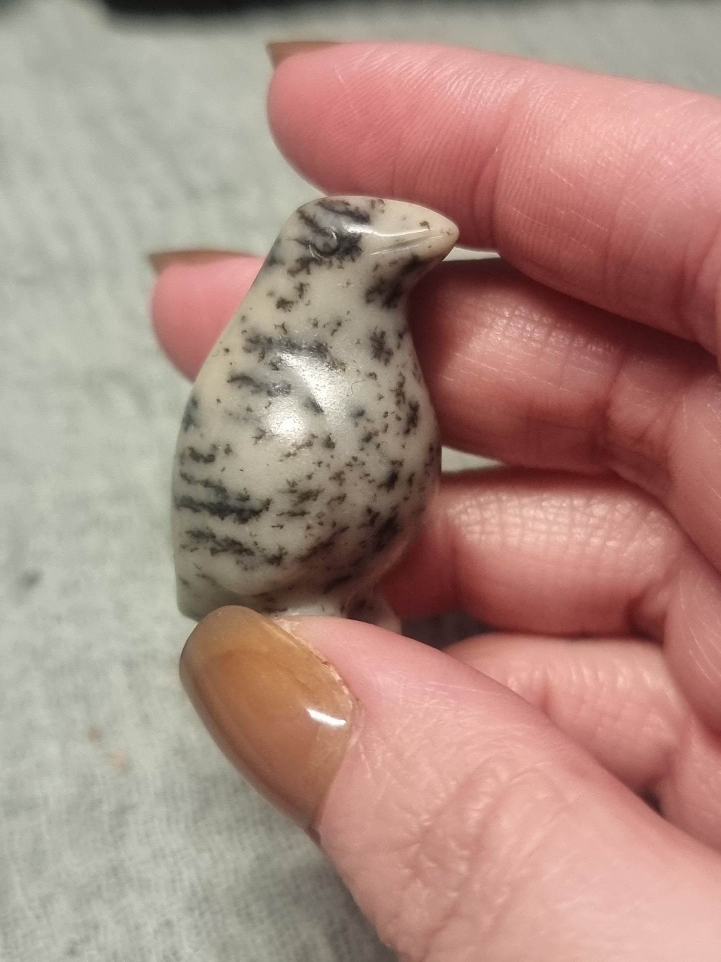 Penguin carvings