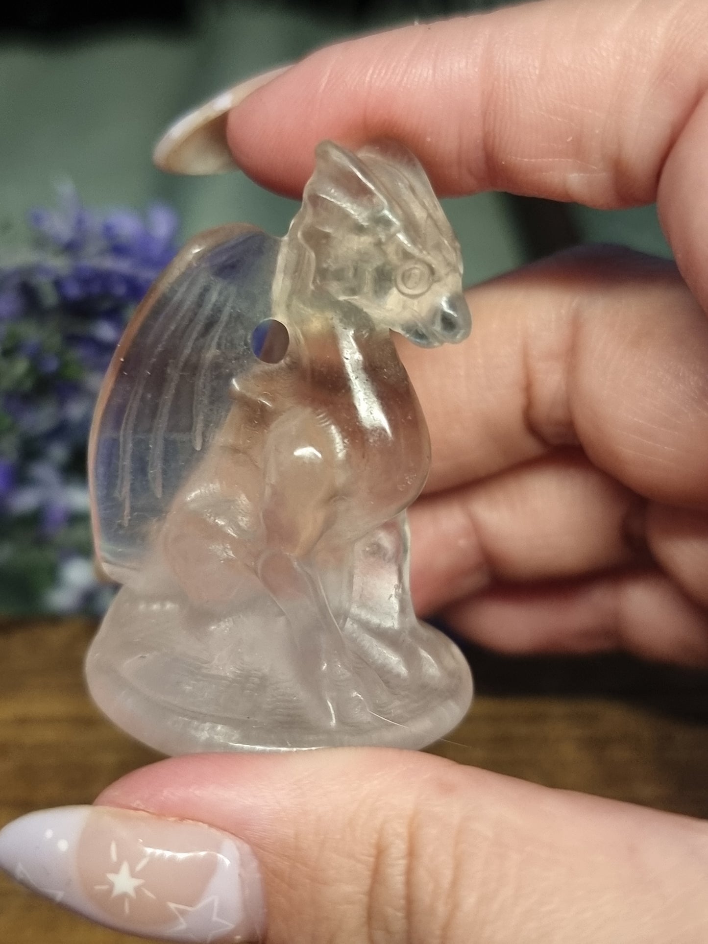 Fluorite dragon