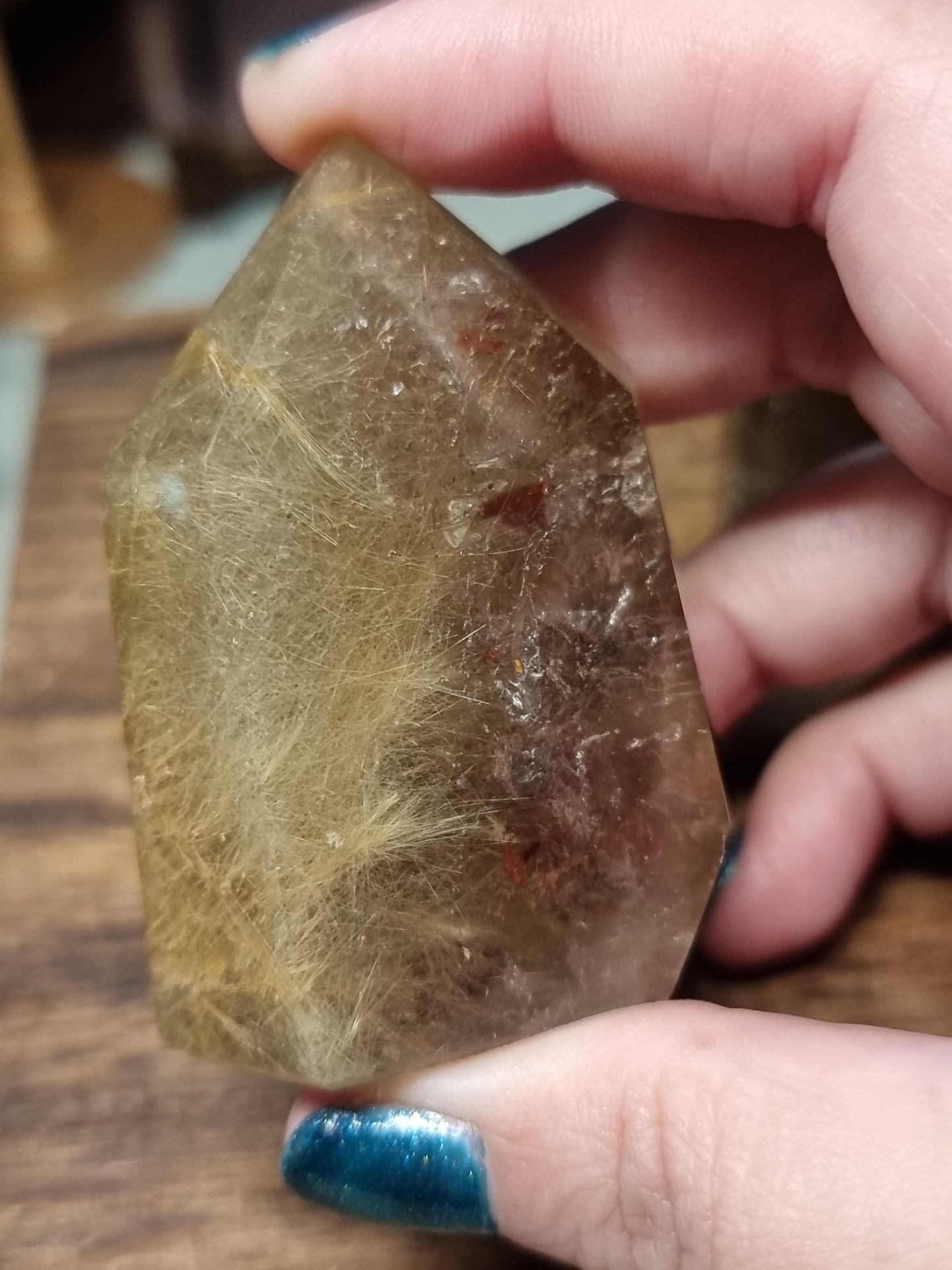 Rutile quartz towers