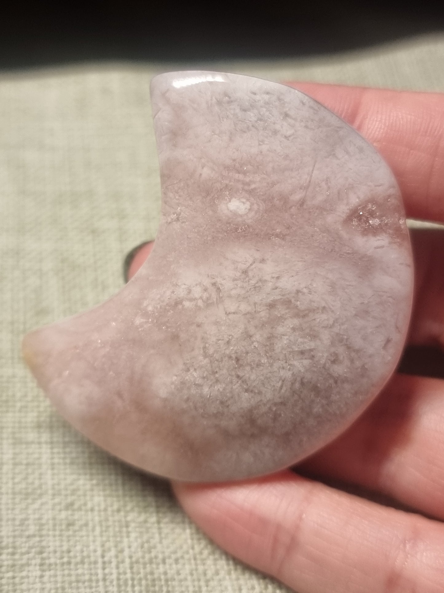 Pink amethyst moons