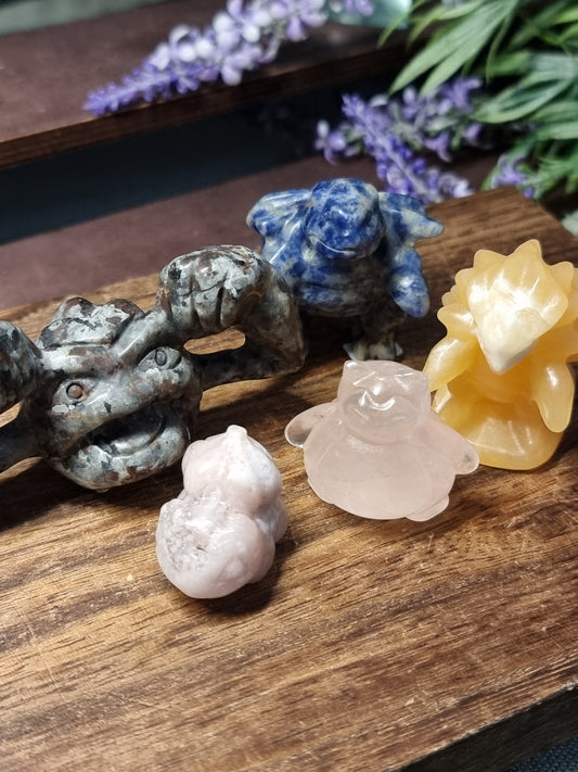 Pokemon carvings