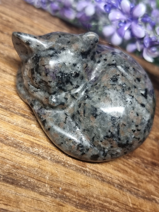 Yooperlite sleeping cat