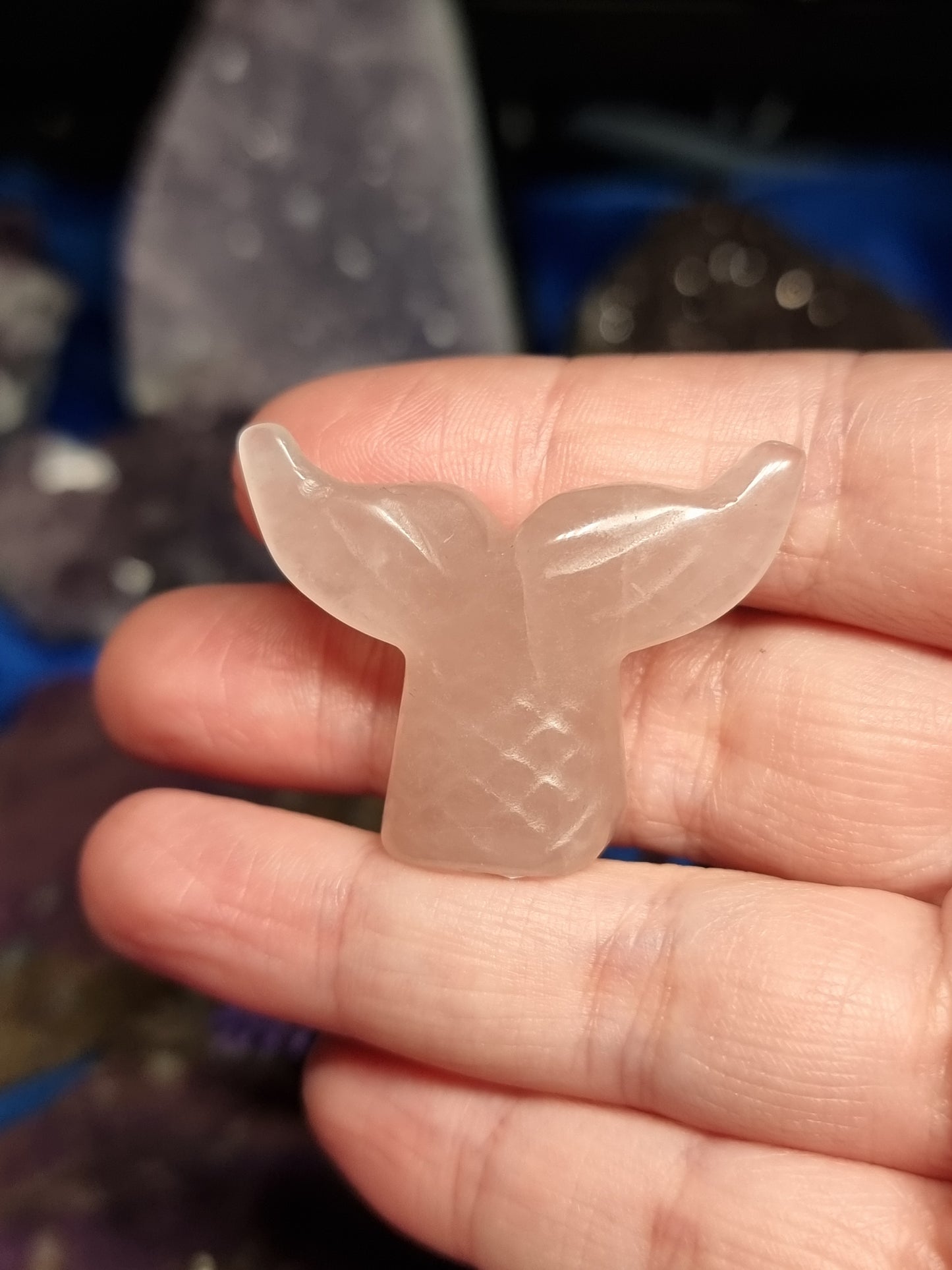 Mermaid tail carvings