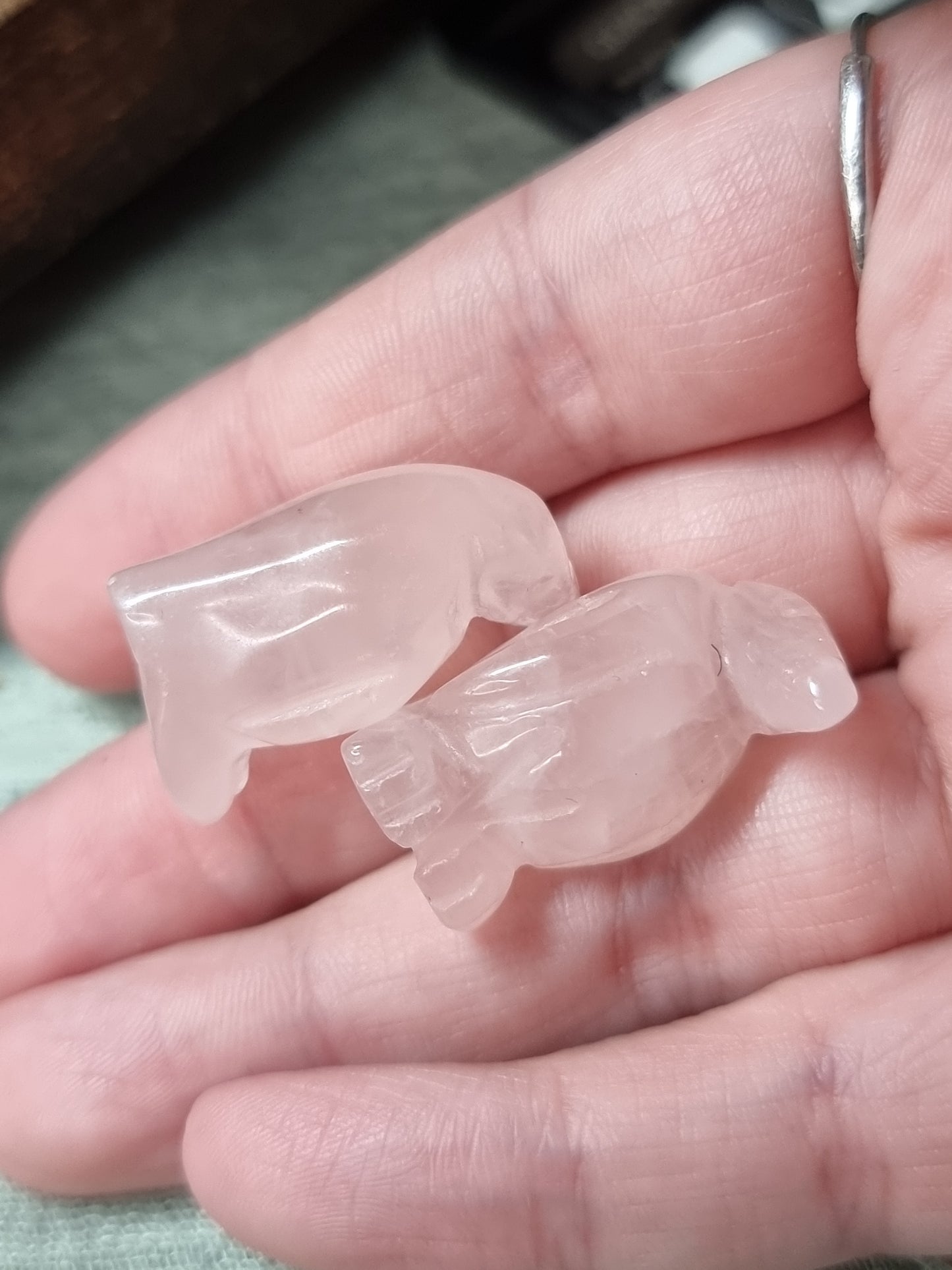 Mini animal carvings