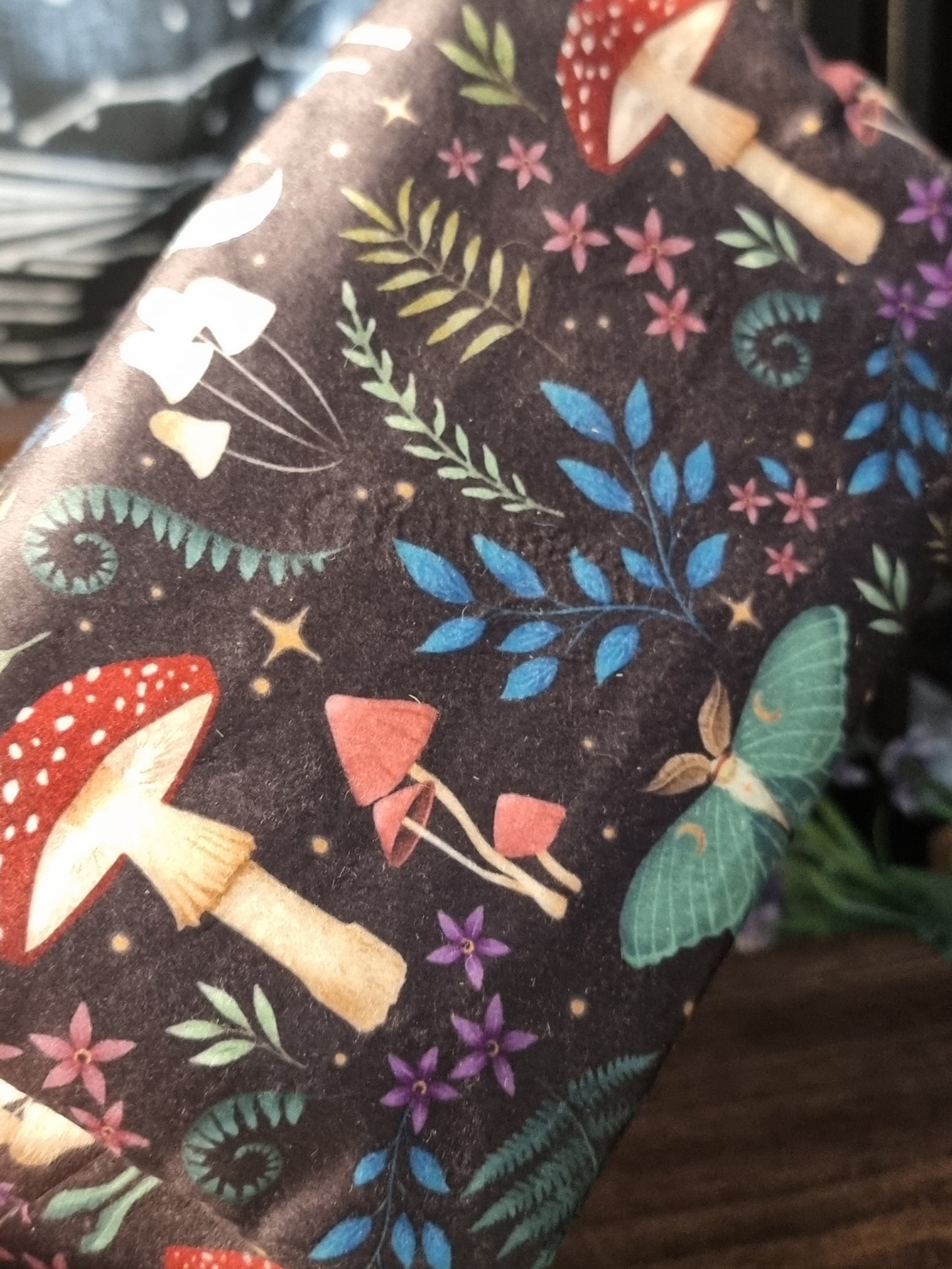 Dark forest make up bag