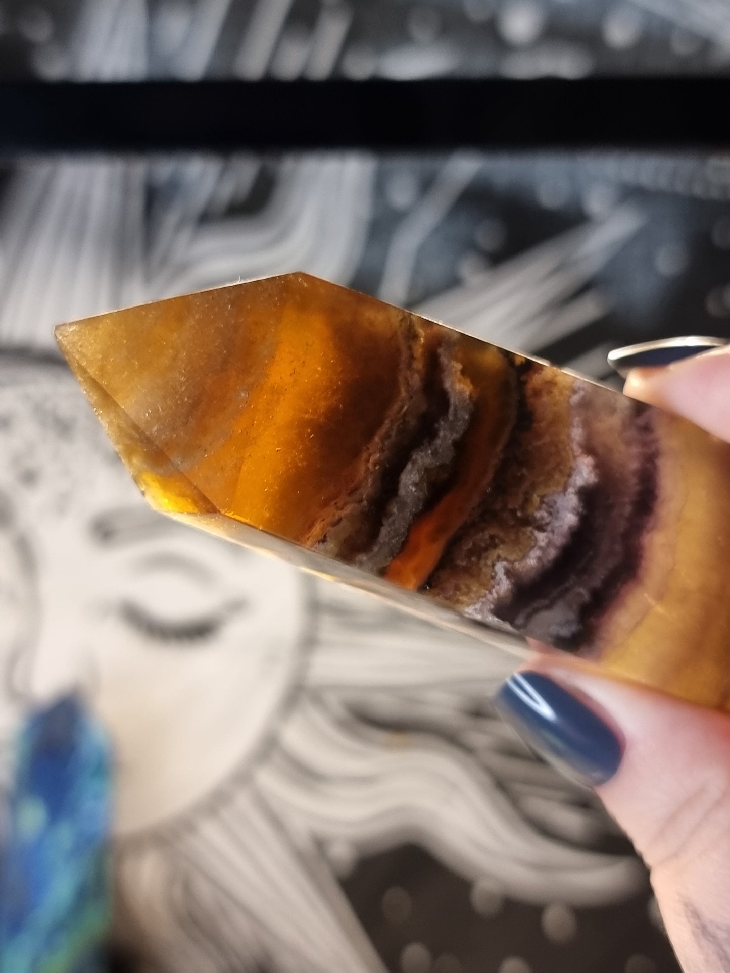 Trifle fluorite tower