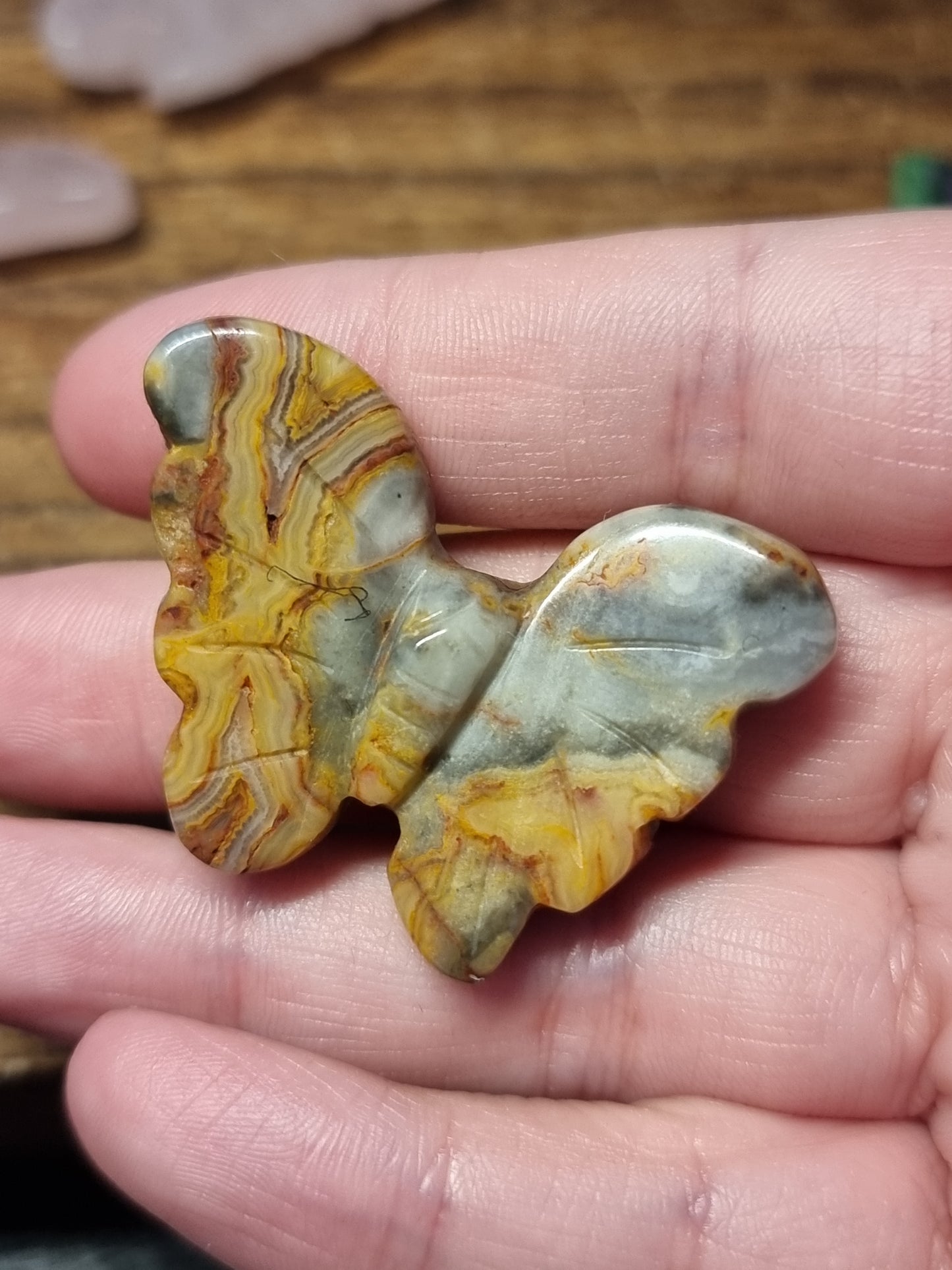 Butterfly carvings
