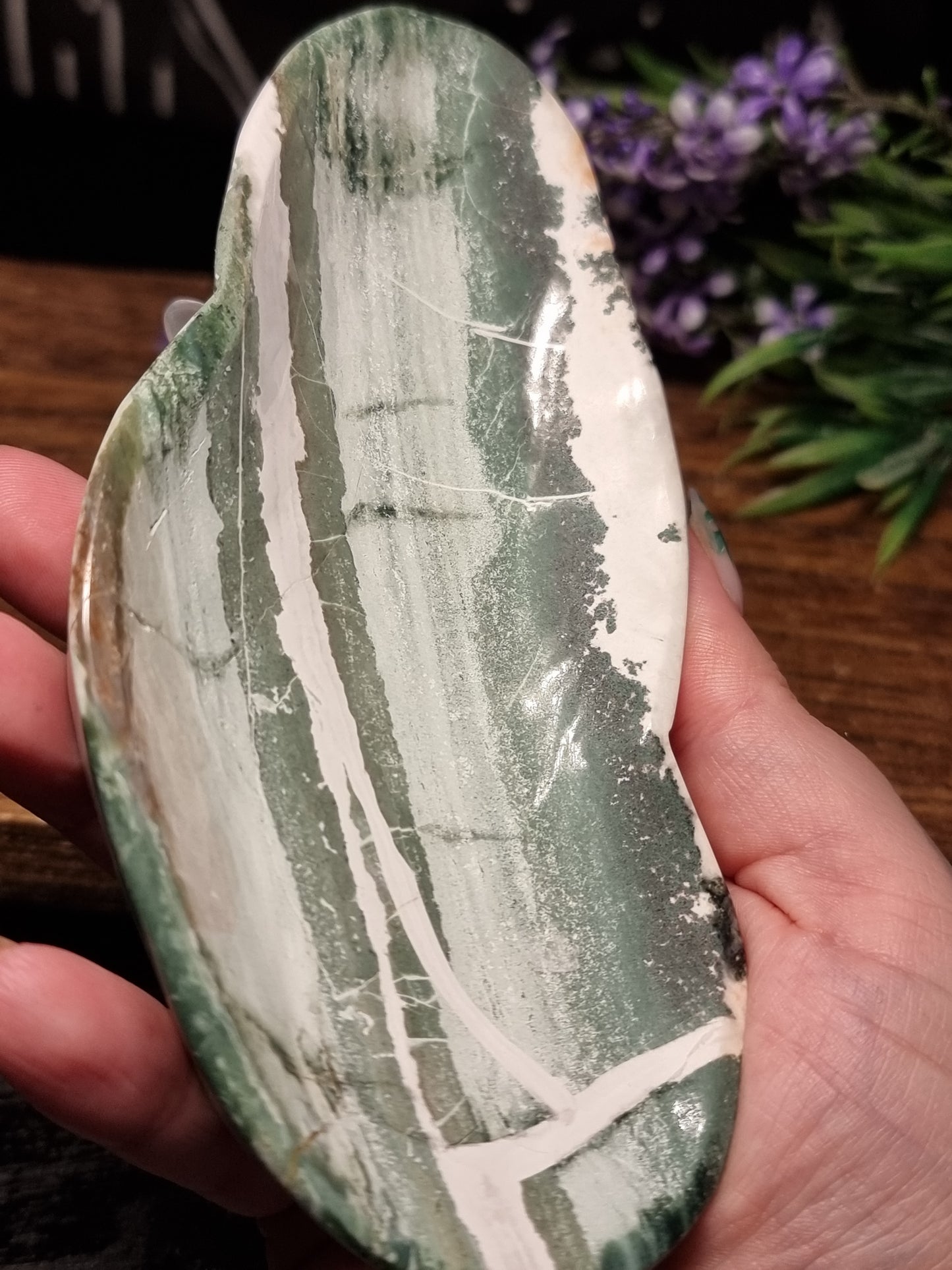 Unicorn jasper dish