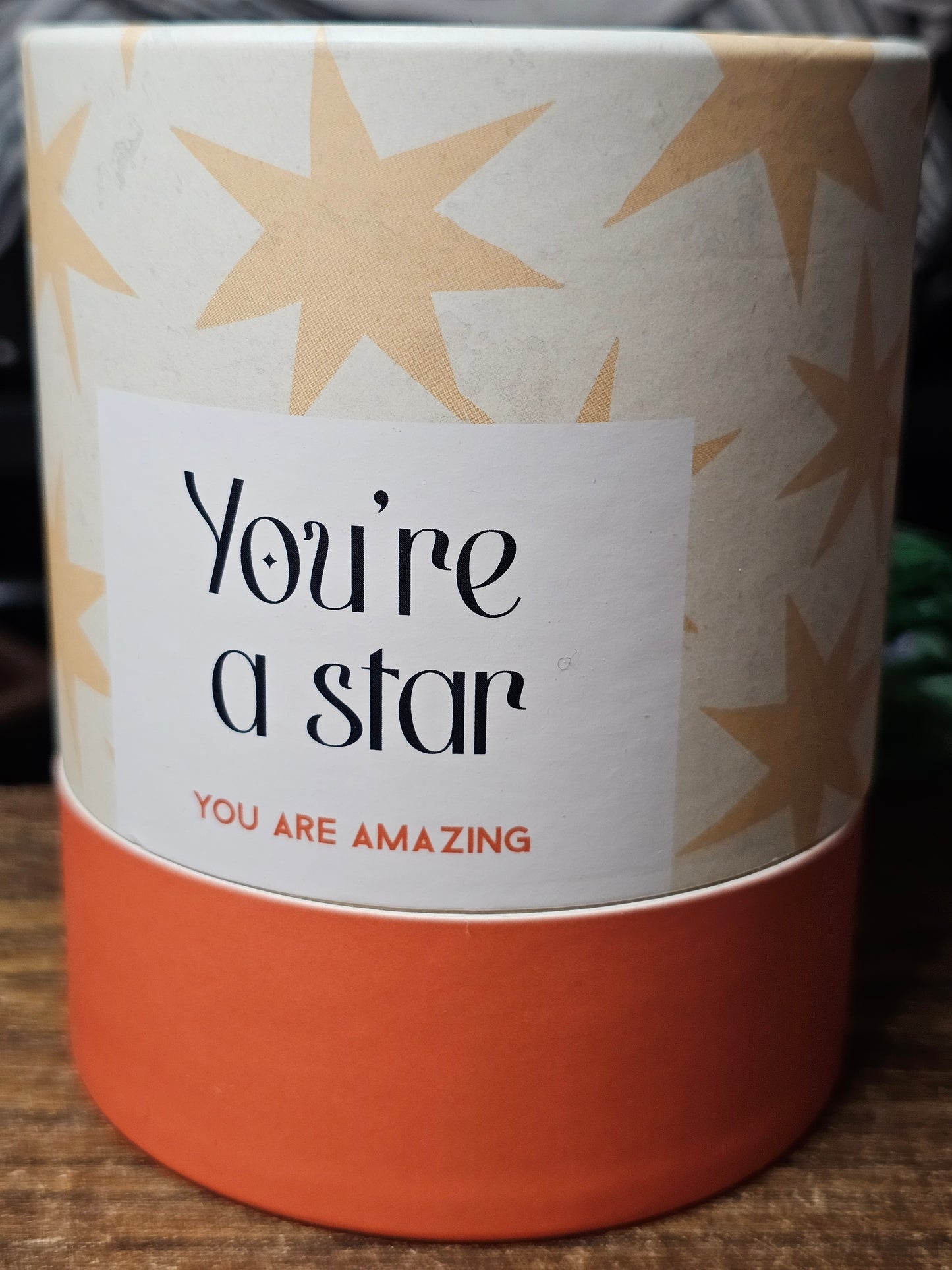 You're a star - salted caramel candle