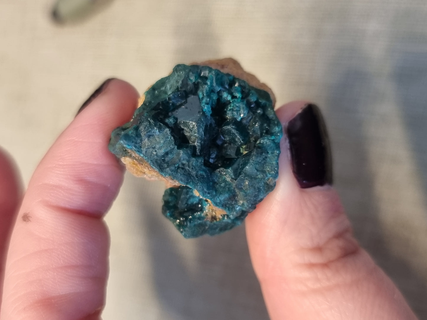 Dioptase specimens