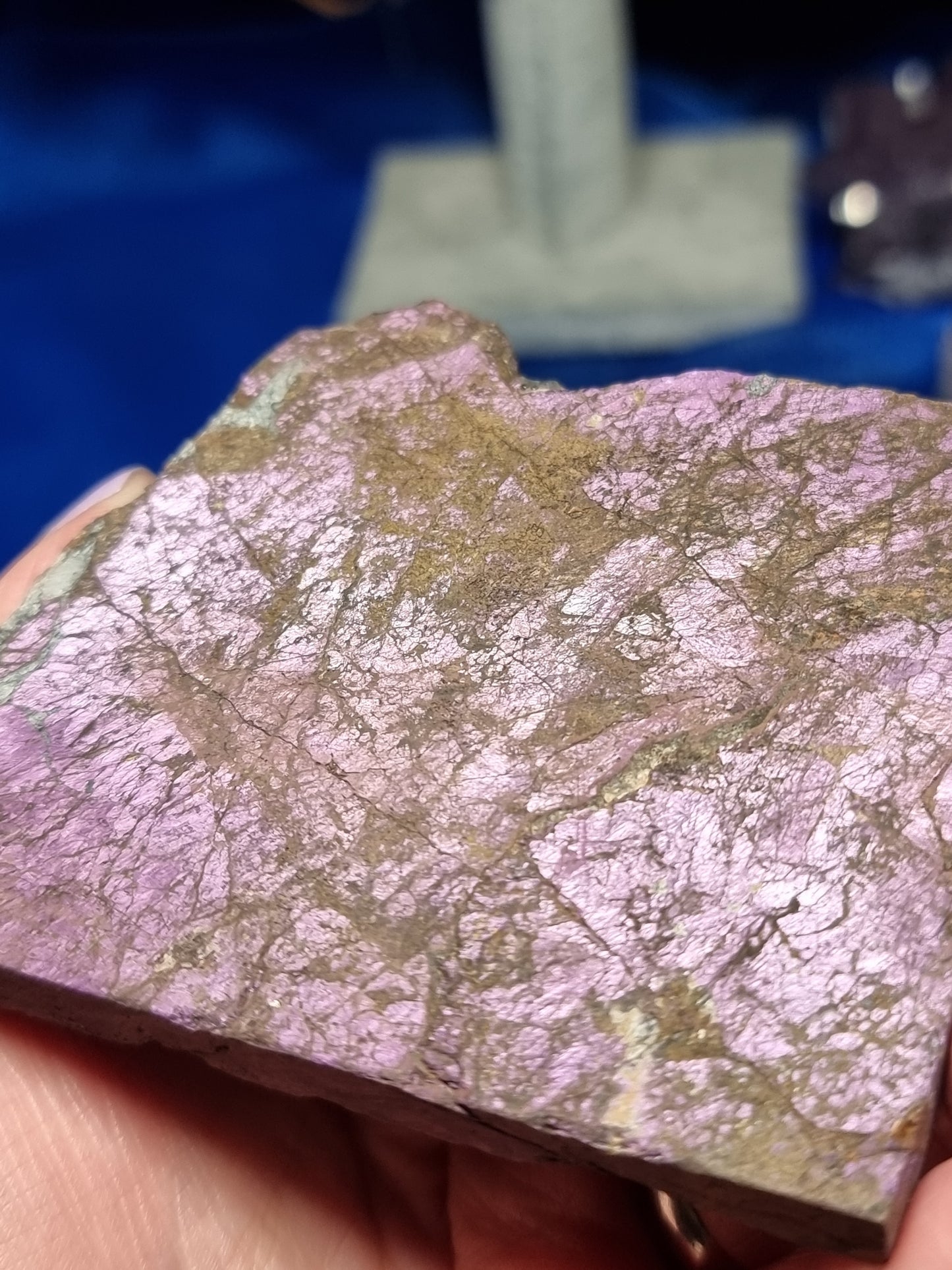Purpurite slices
