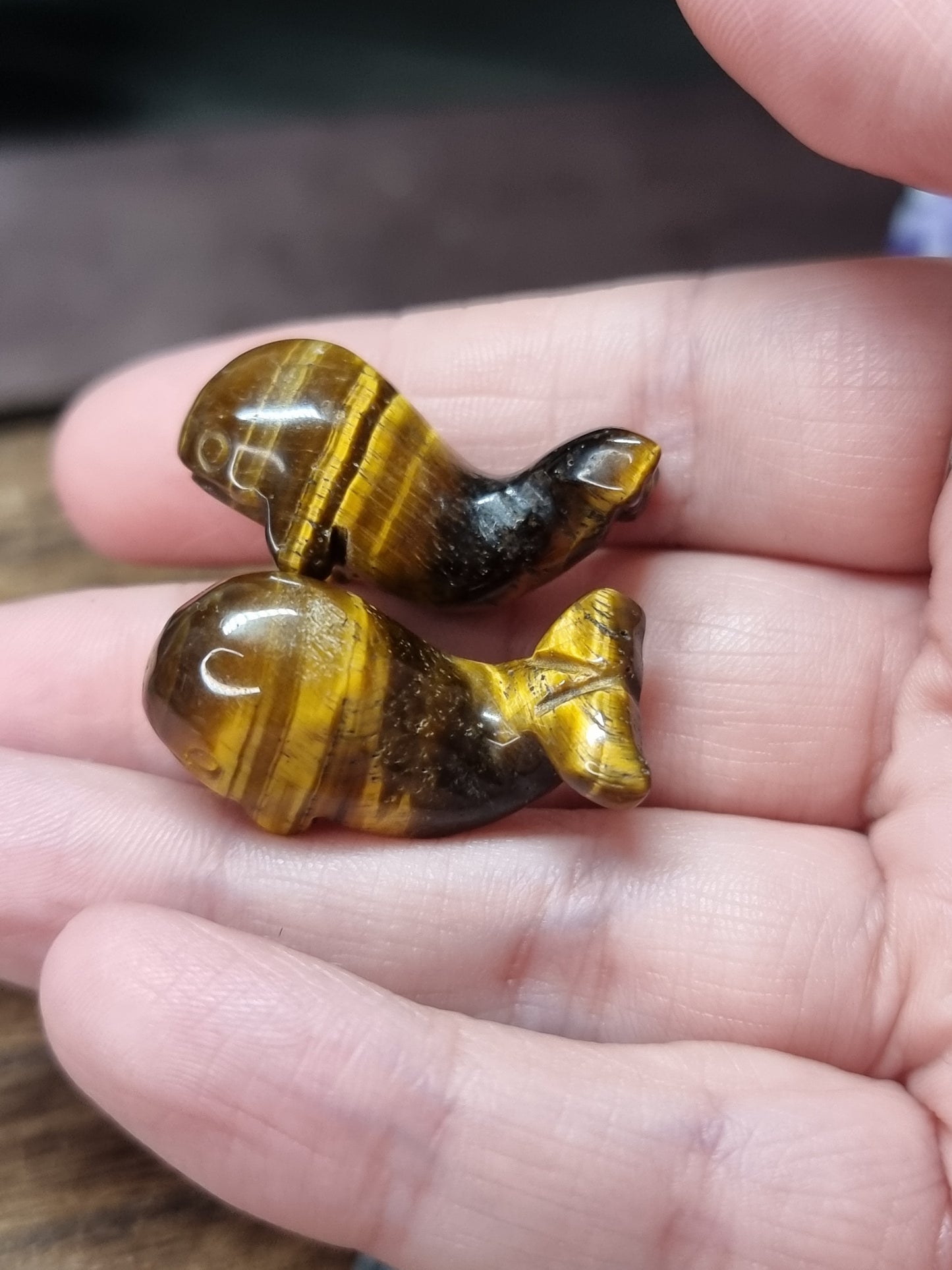 Mini animal carvings