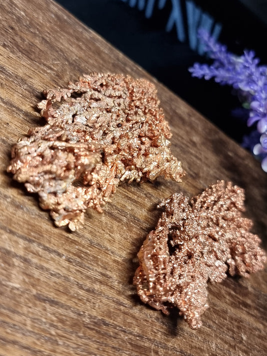 Native dendritic copper