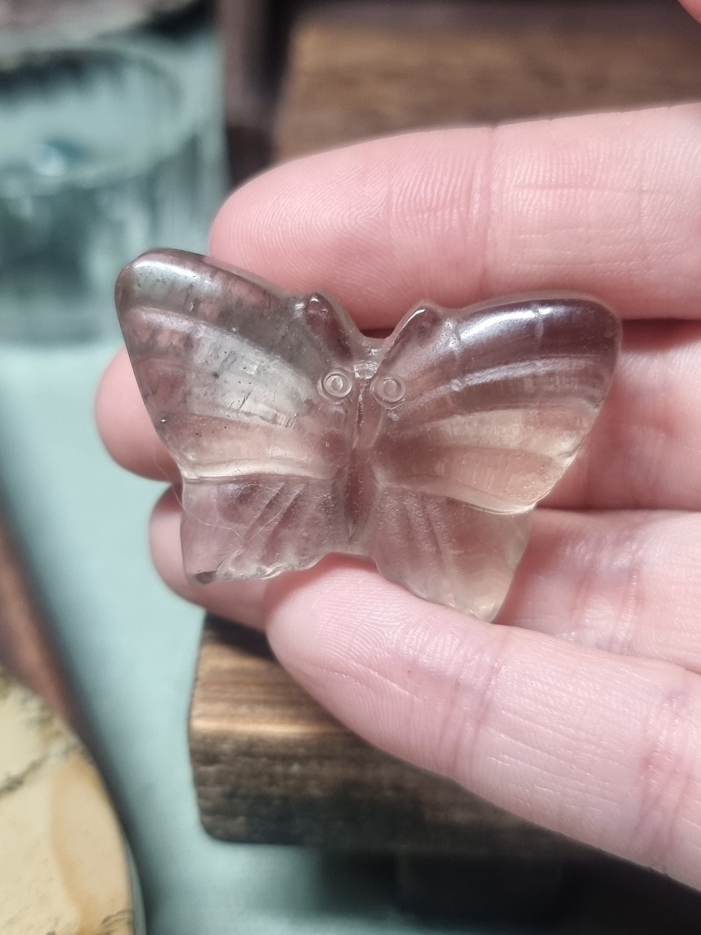 Butterfly carvings