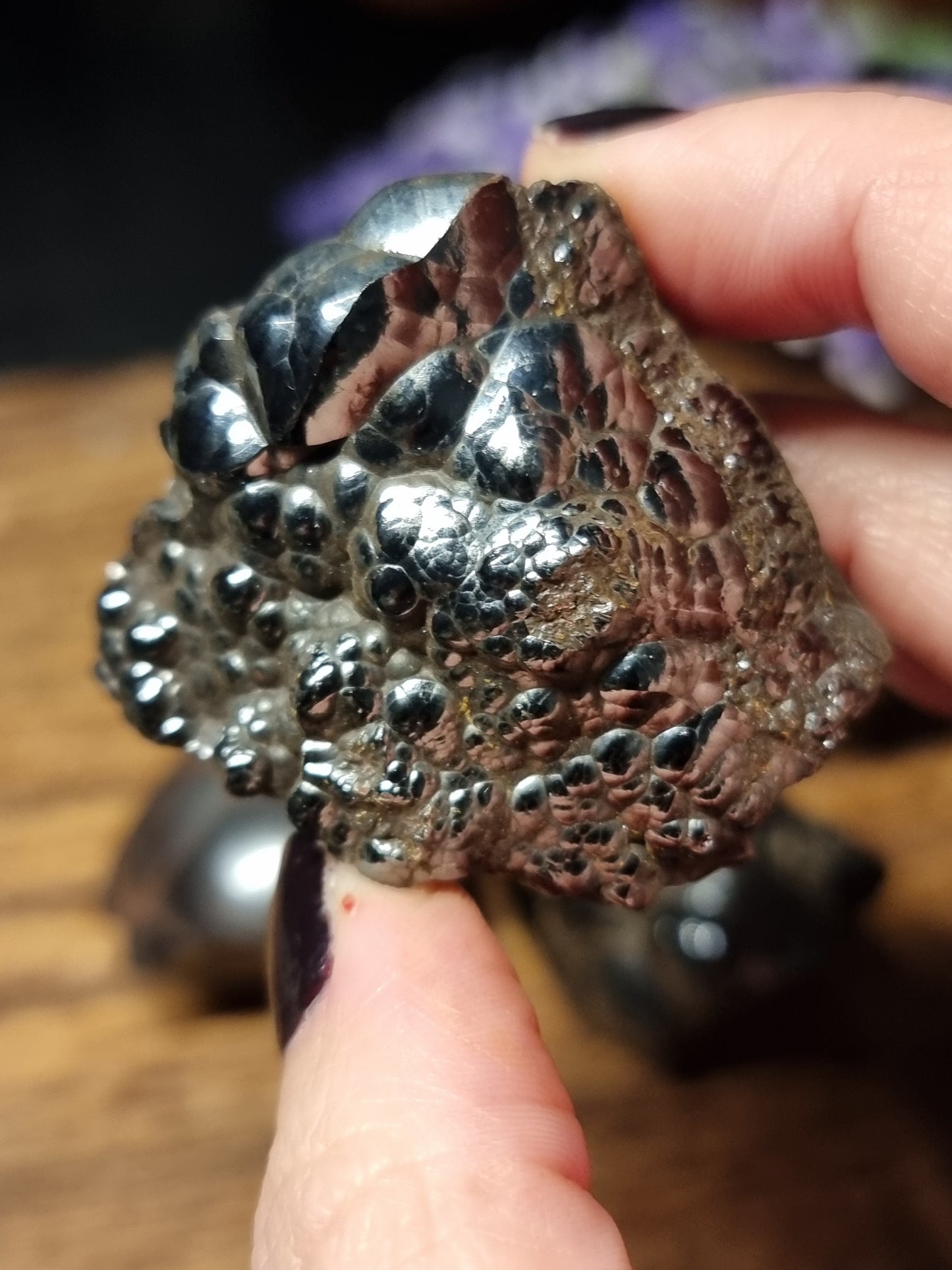 Botryoidal hematite
