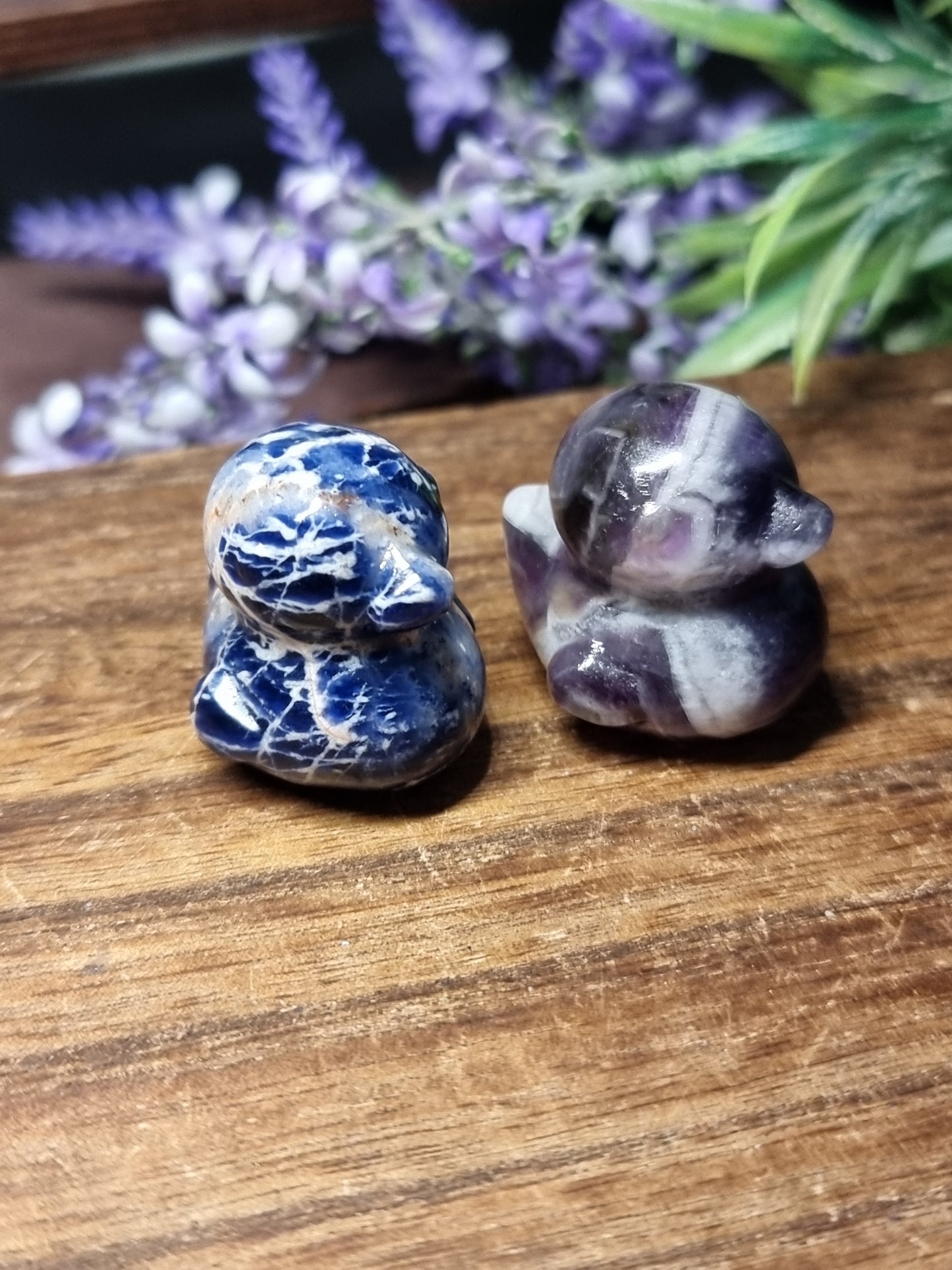 Duck carvings