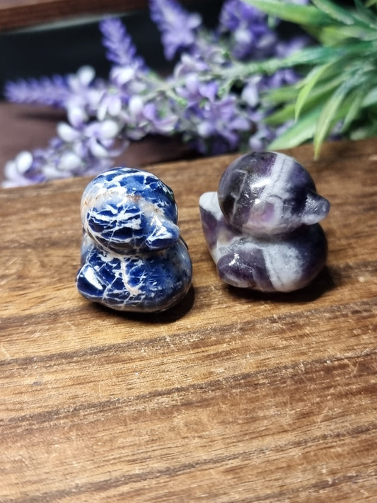 Duck carvings