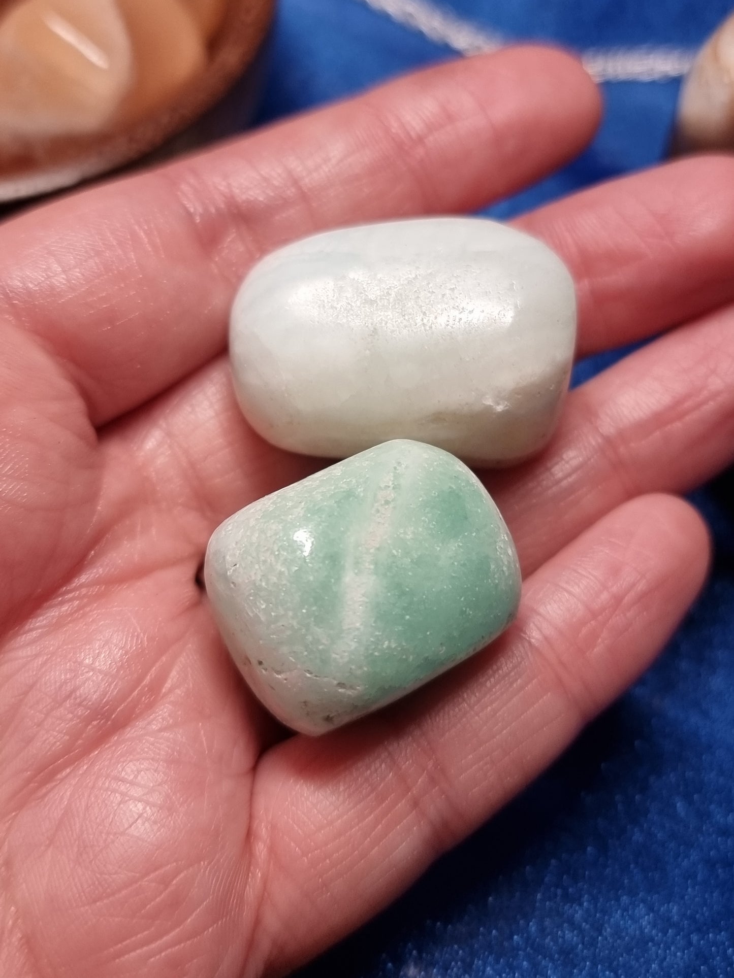 Caribbean calcite tumbles