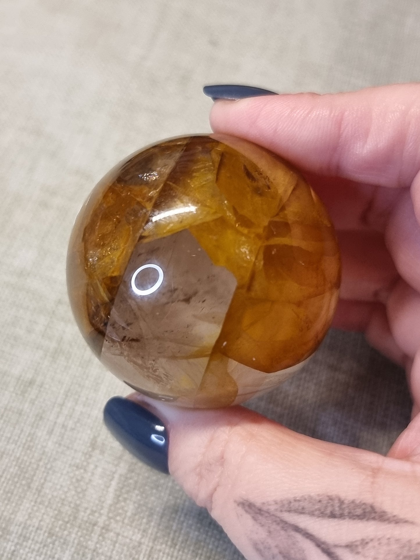 Golden healer spheres