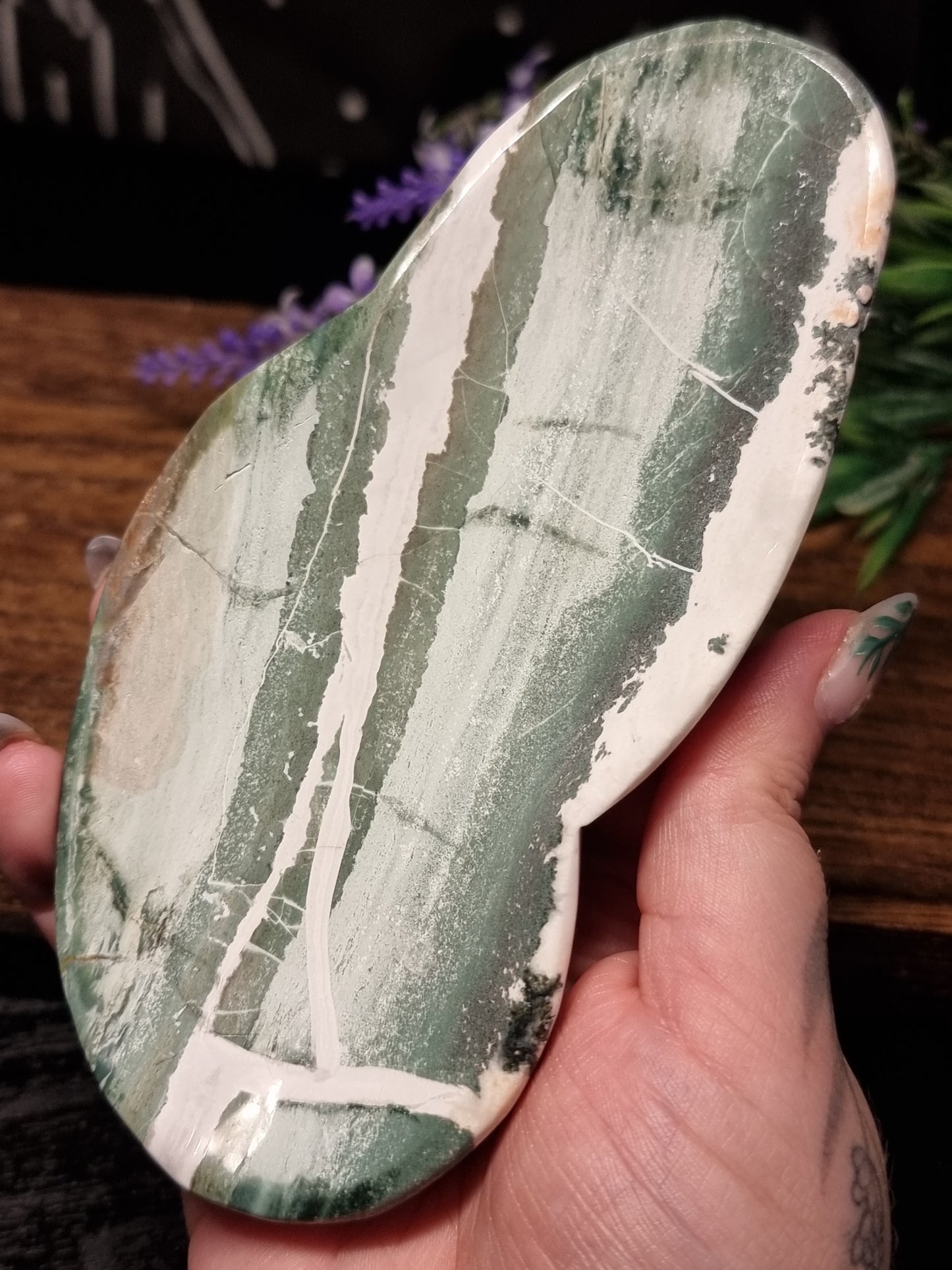 Unicorn jasper dish