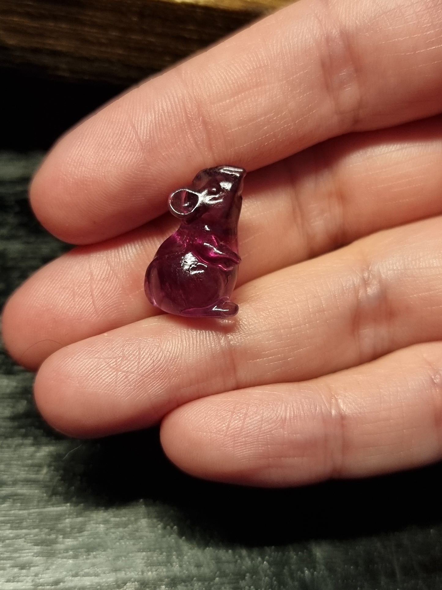 Mini fluorite carvings