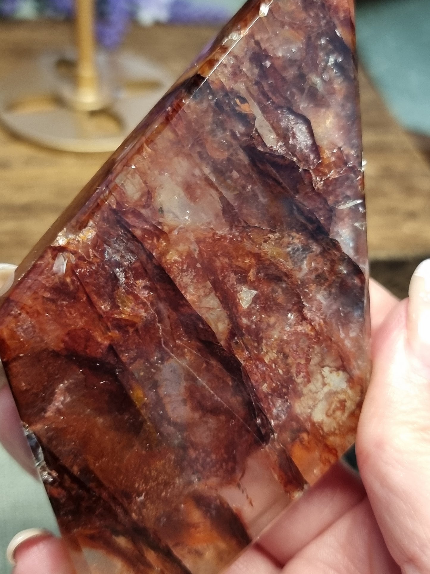 Fire quartz diamond