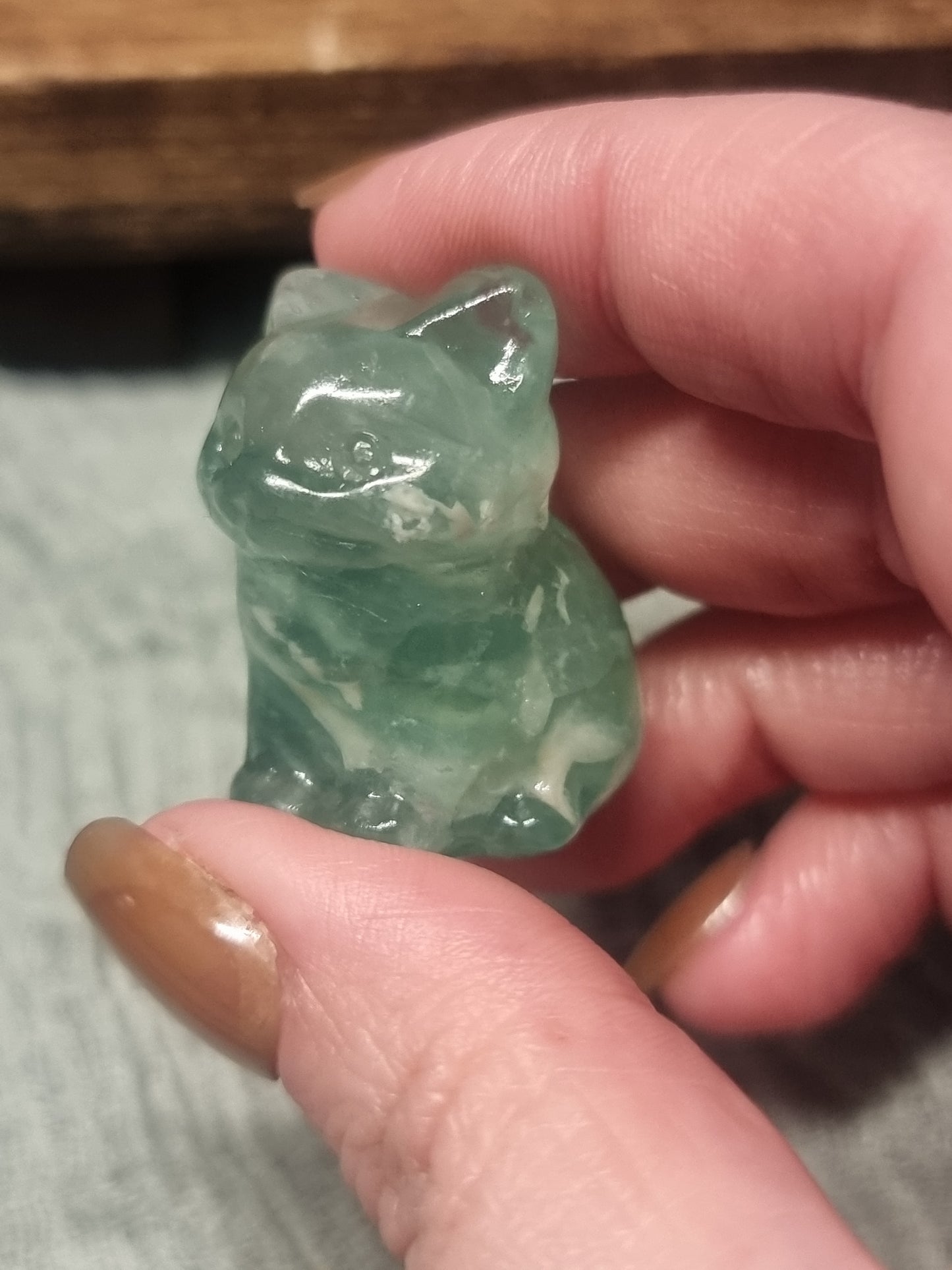 Cat carvings