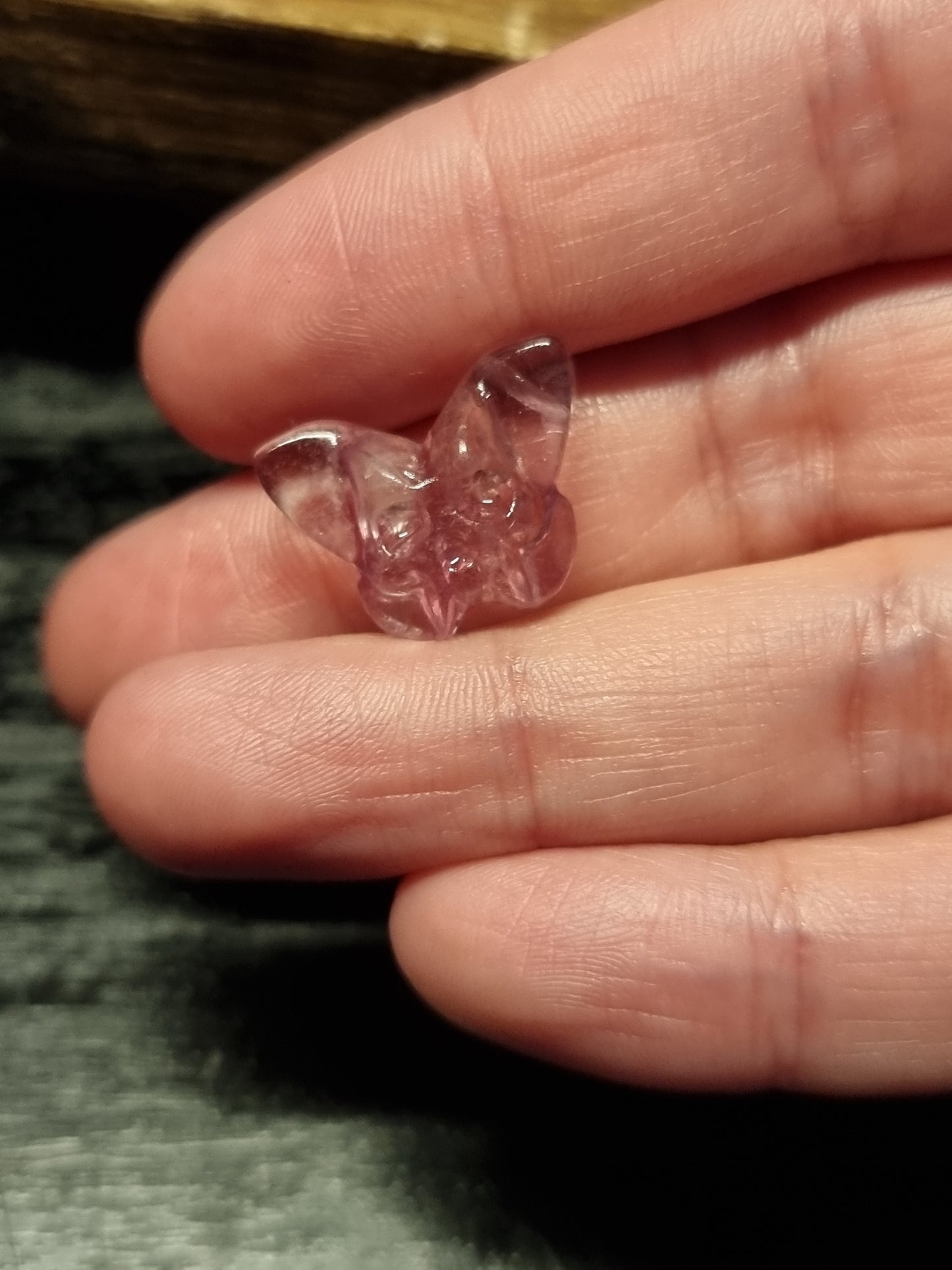 Mini fluorite carvings
