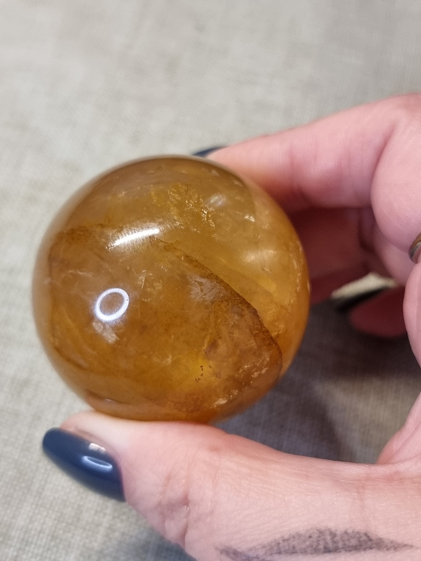 Golden healer spheres