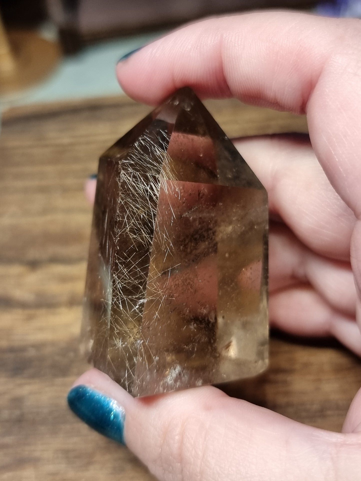 Rutile quartz towers