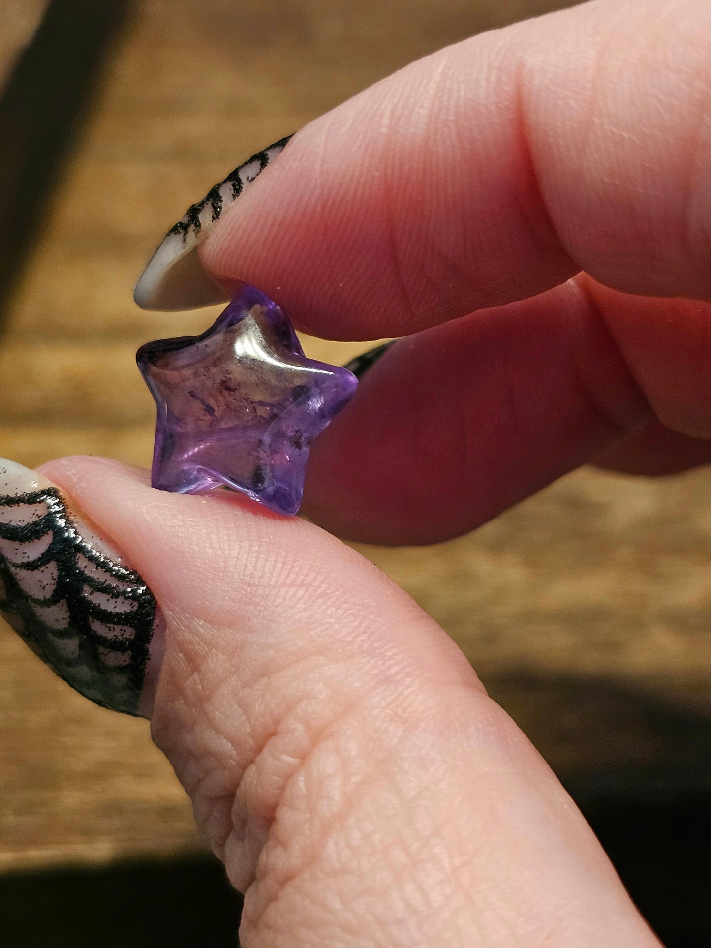 Mini Amethyst stars