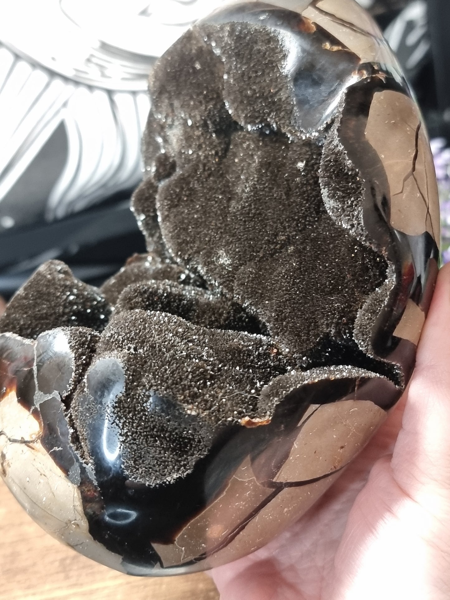Druzy septarian freeform A