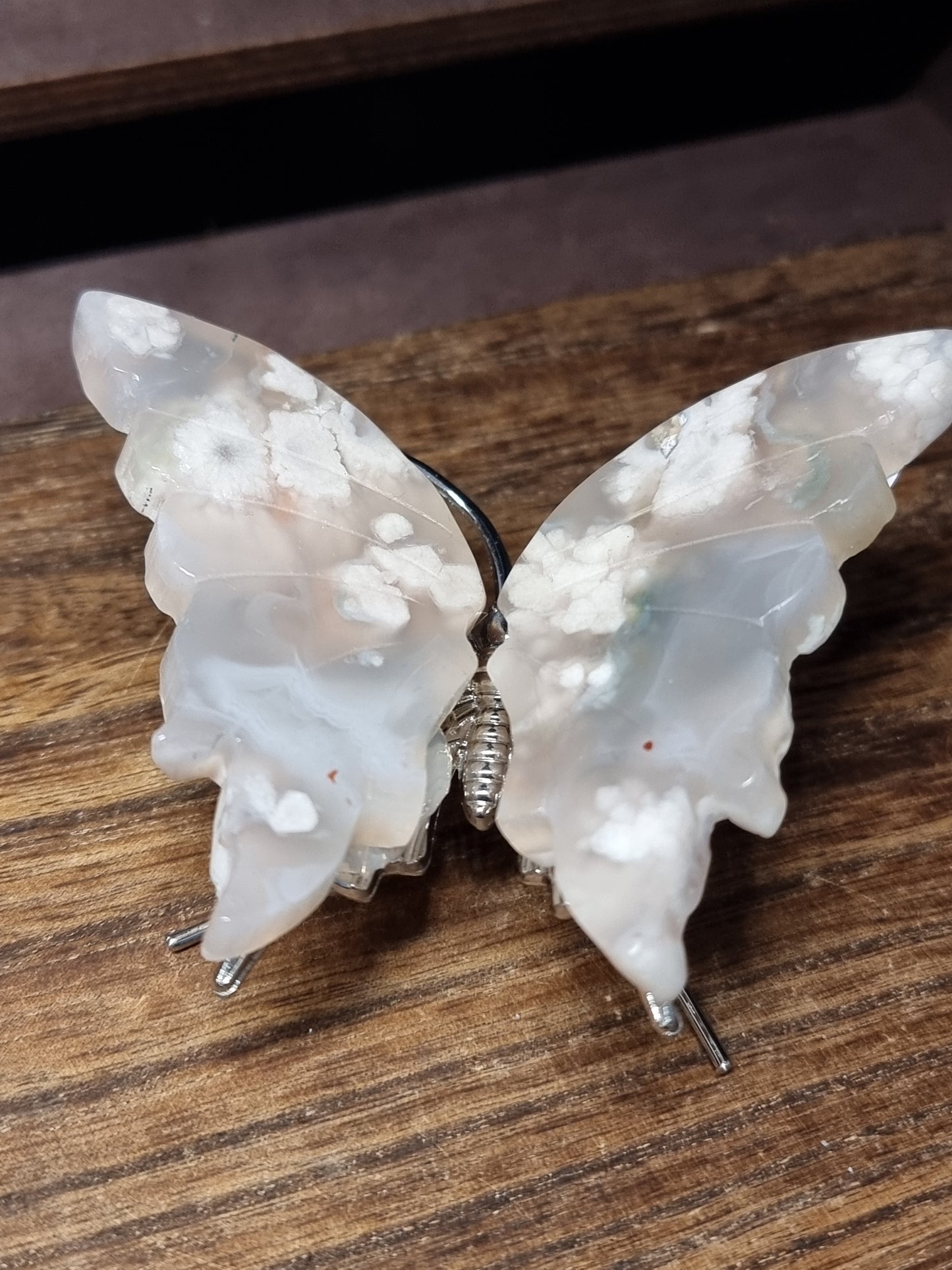 Flower agate butterfly
