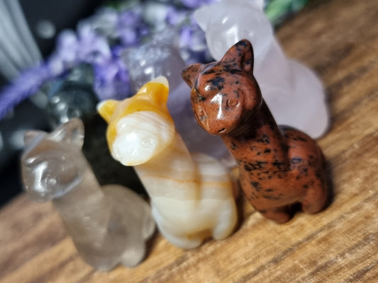 Alpaca carvings