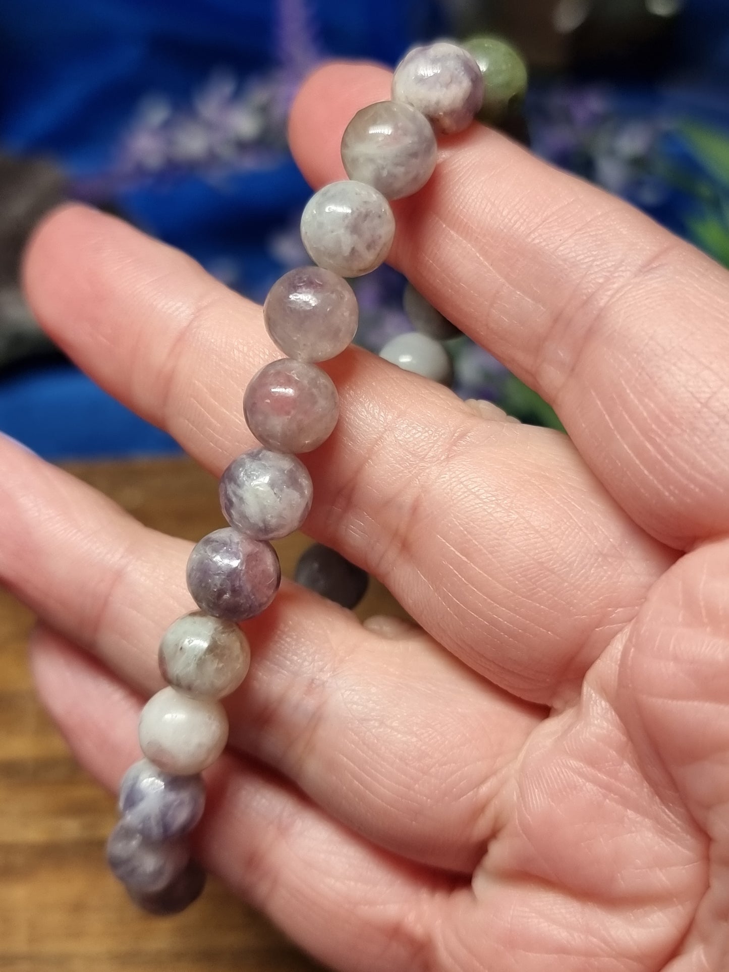 8mm unicorn stone bracelet
