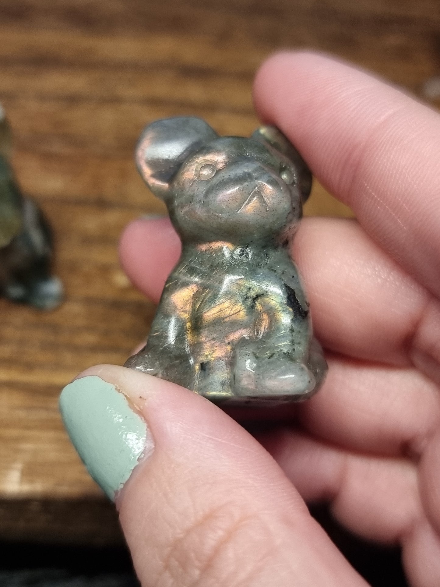 French bulldog carvings