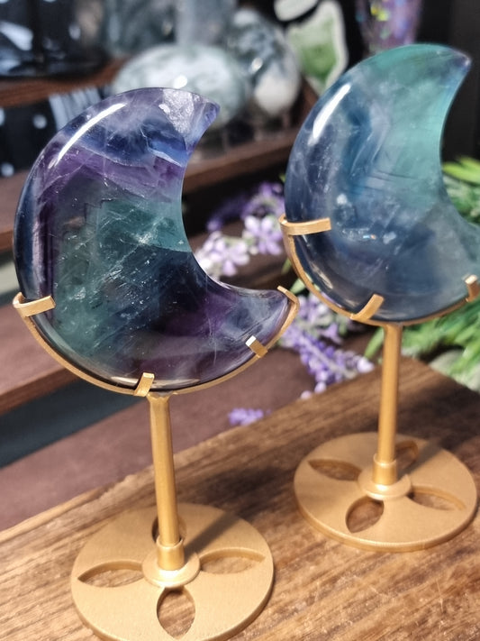 Fluorite moons