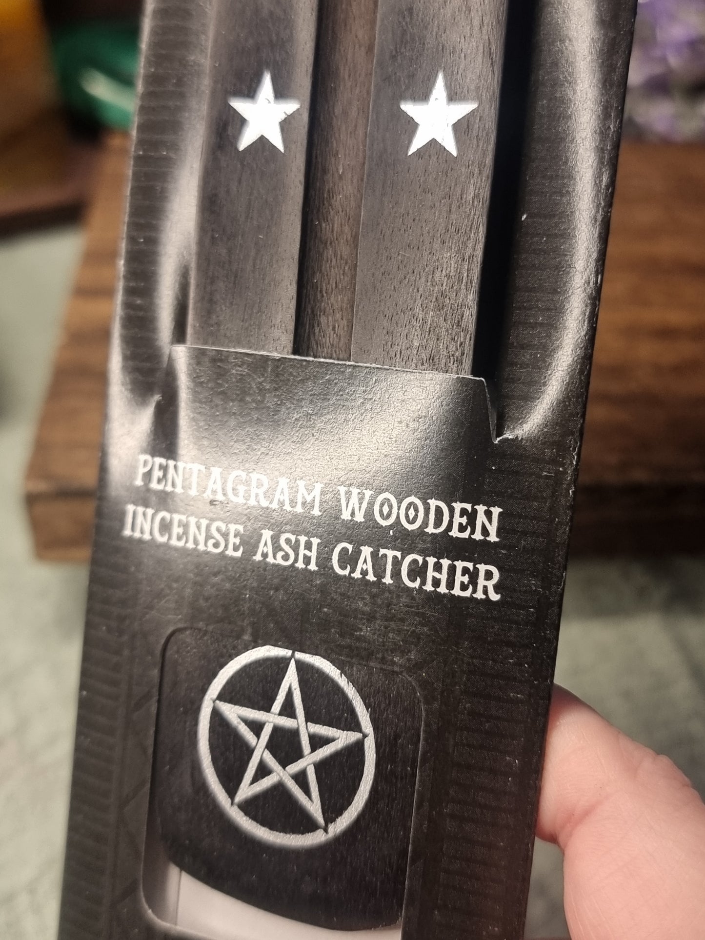 Incense ash catchers