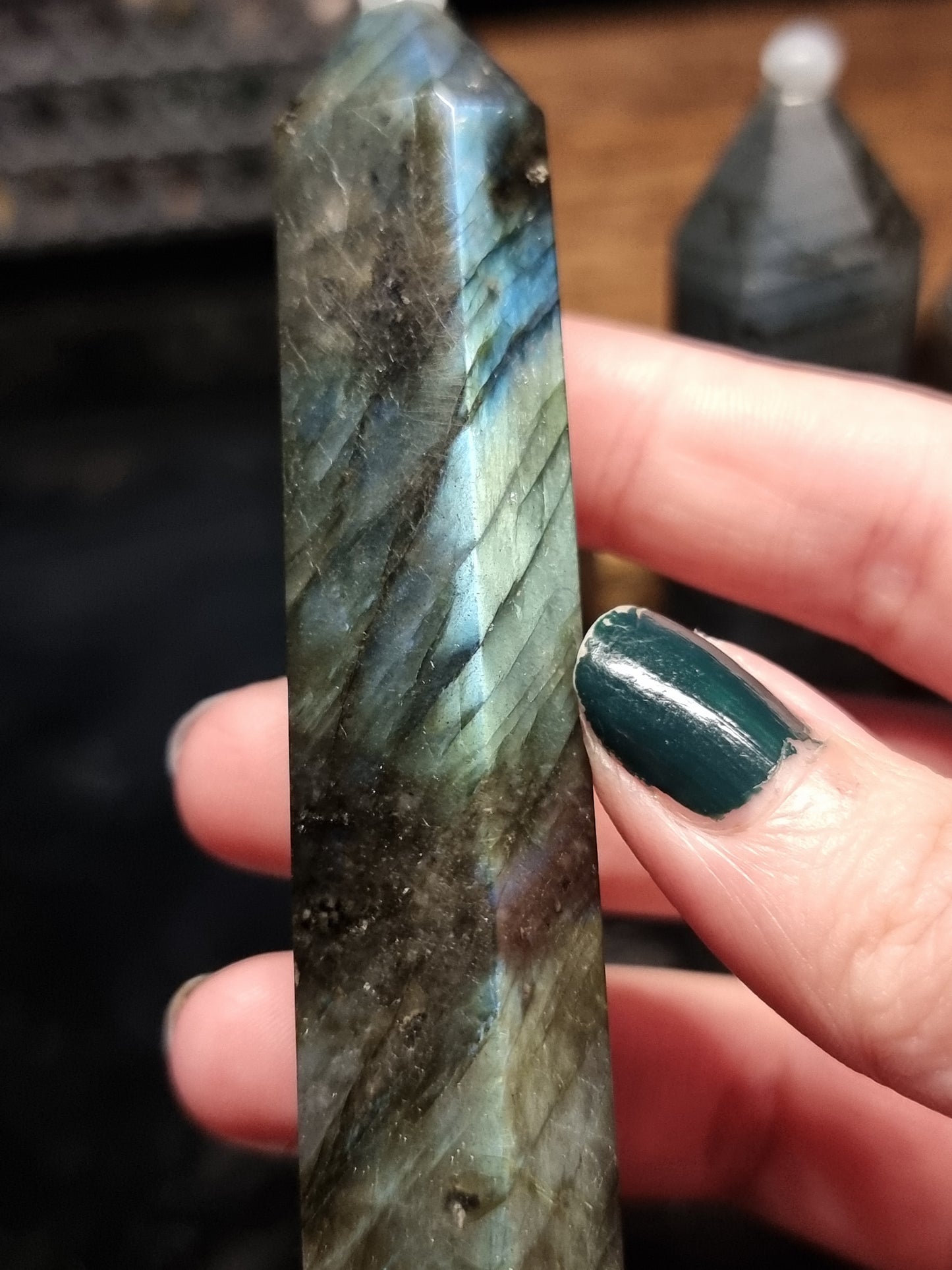 Labradorite towers