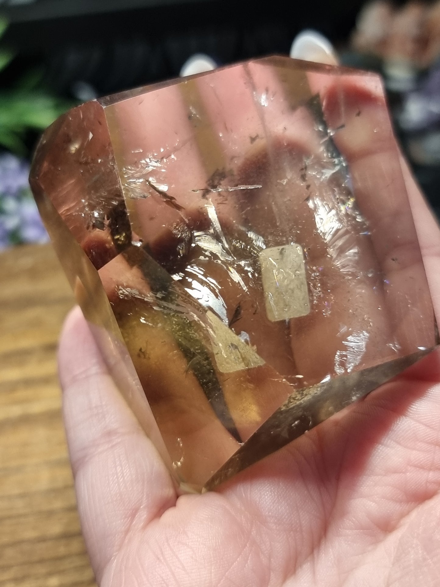 Smokey quartz freeforms