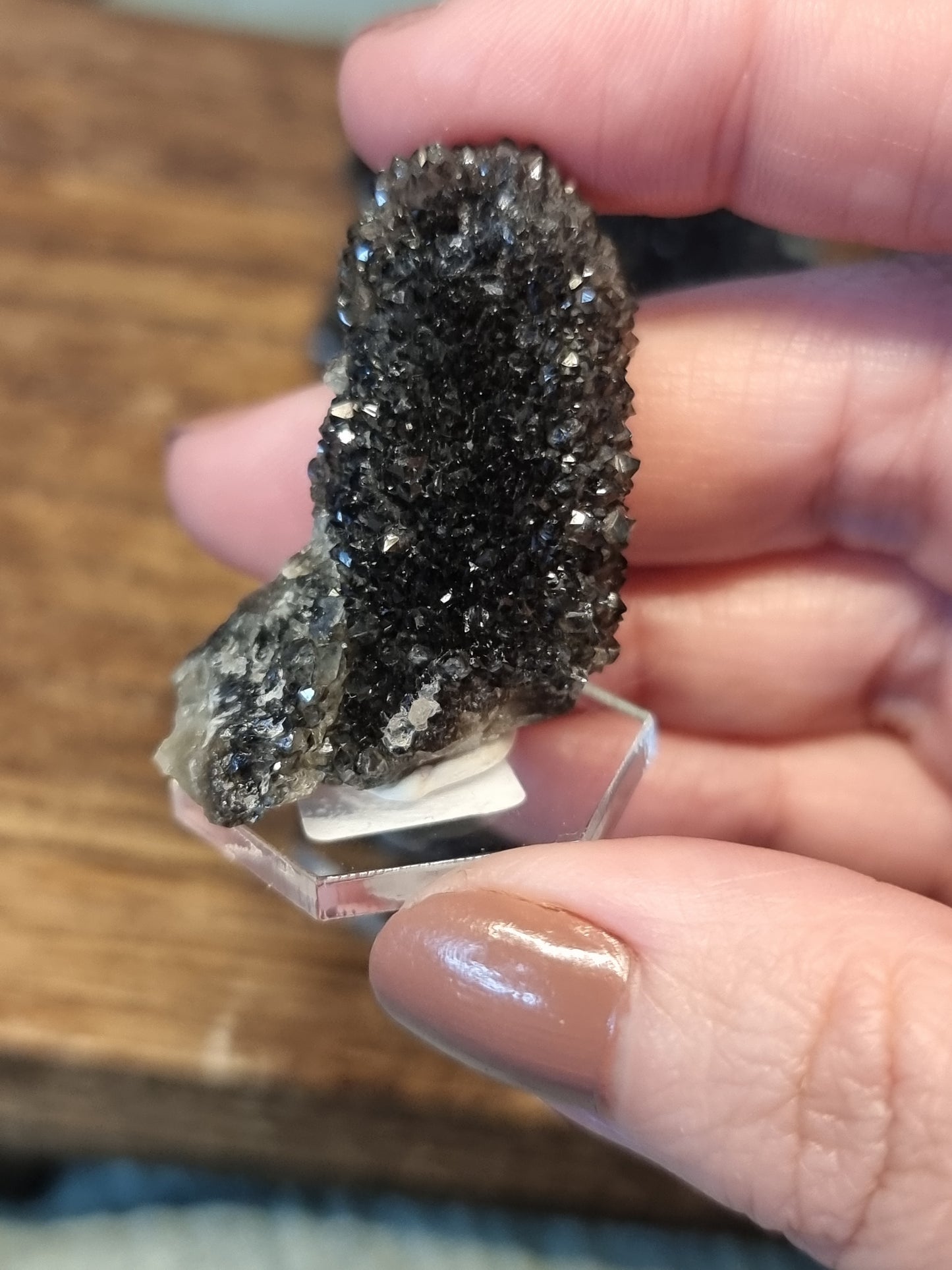 Black spirit quartz
