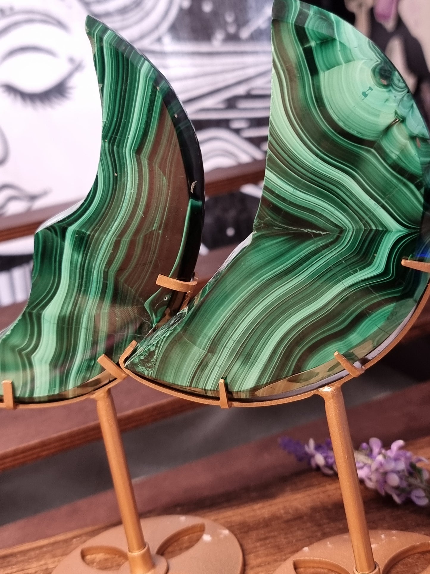 Malachite moons