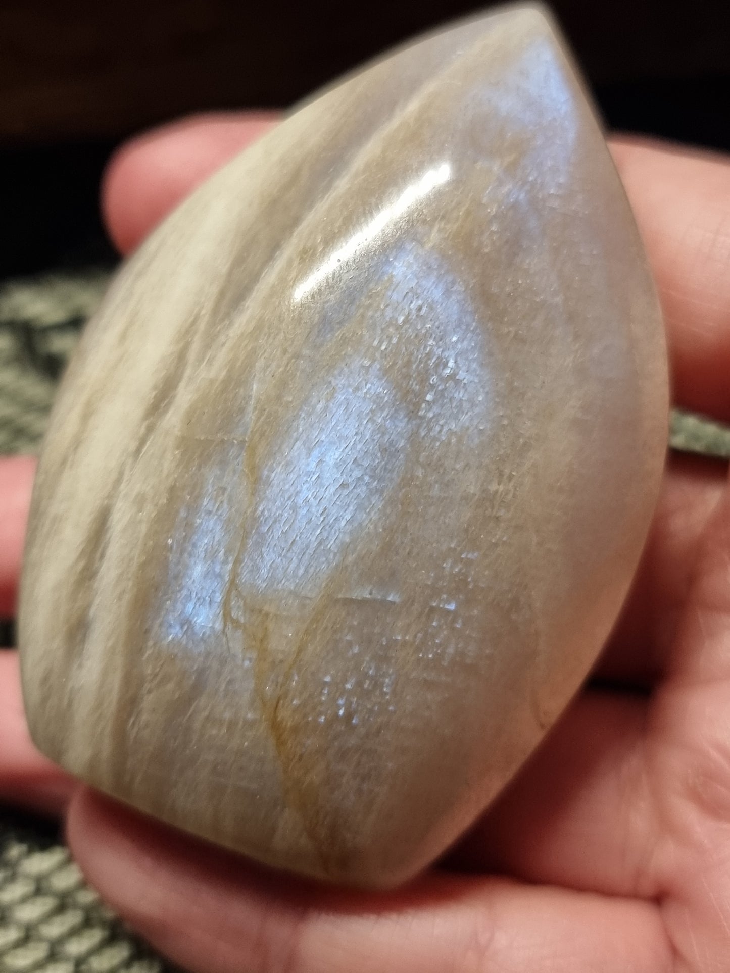 Moonstone flames