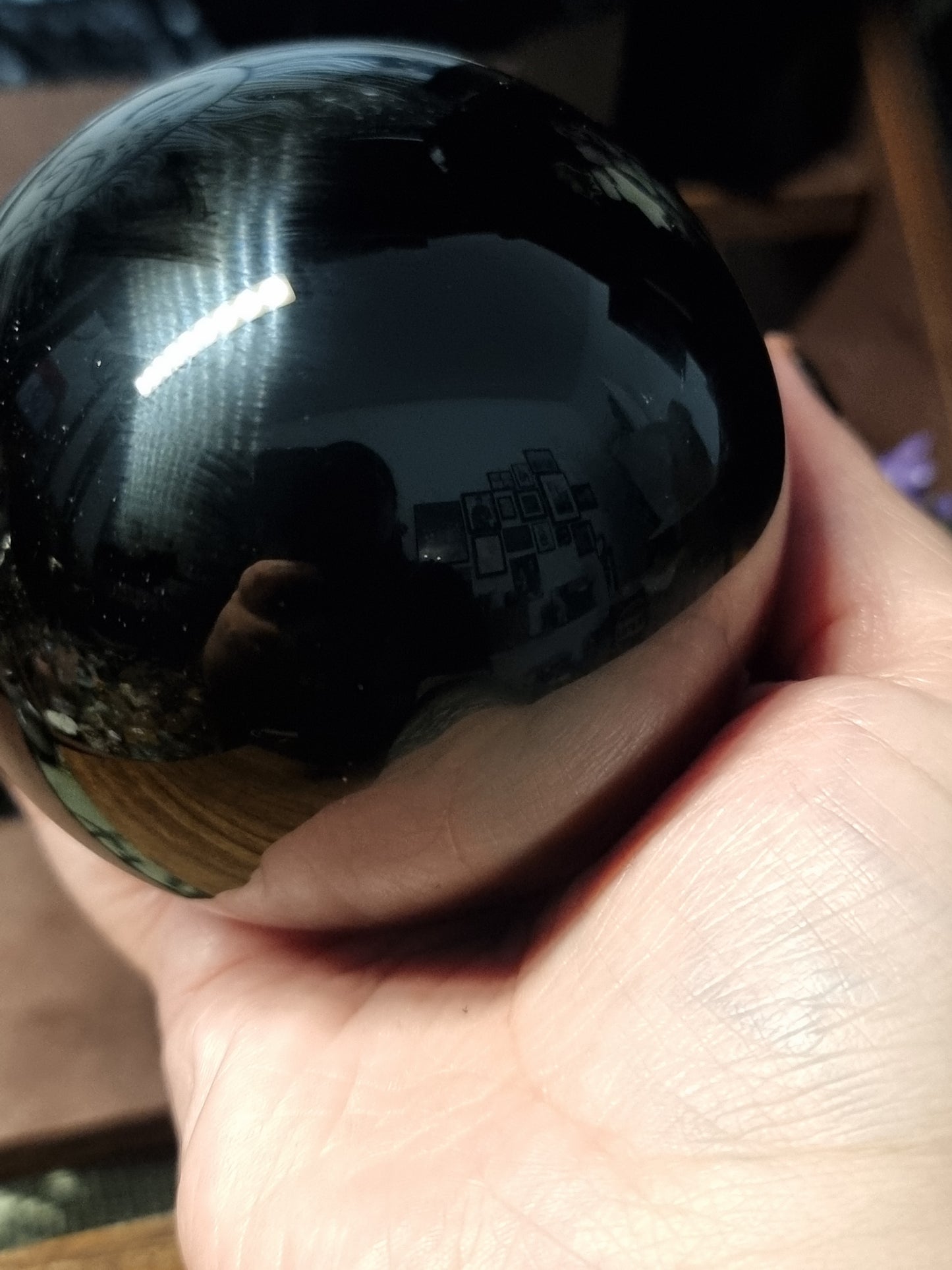 Obsidian sphere