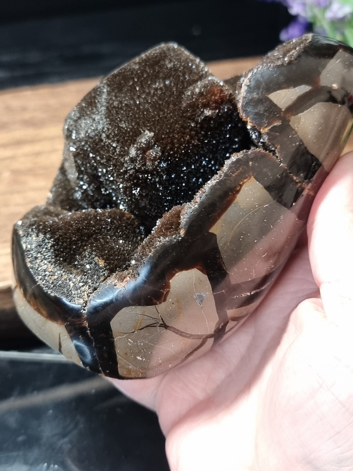 Druzy septarian freeform B