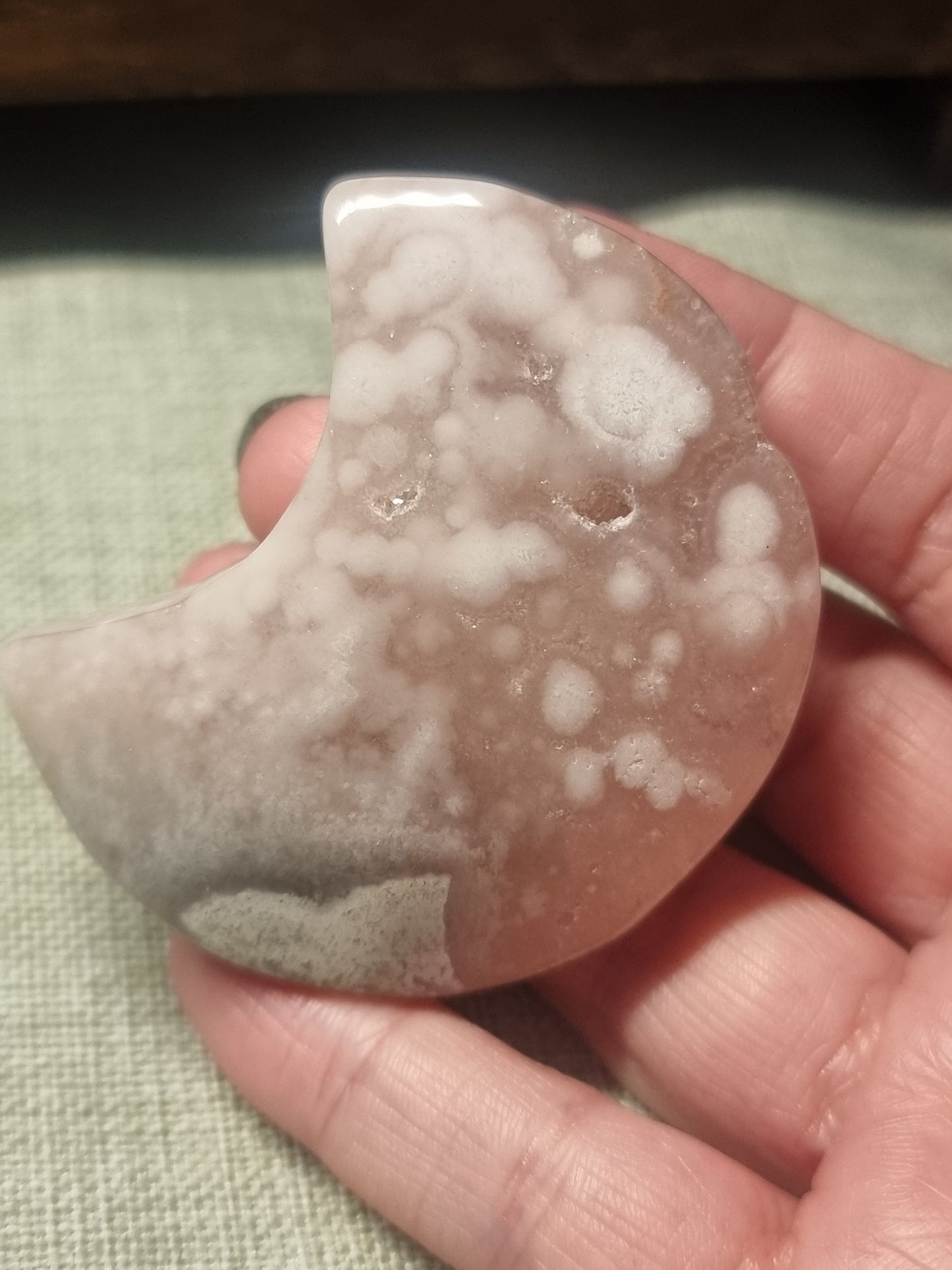 Pink amethyst moons