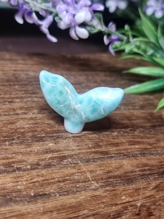 Larimar whale tail